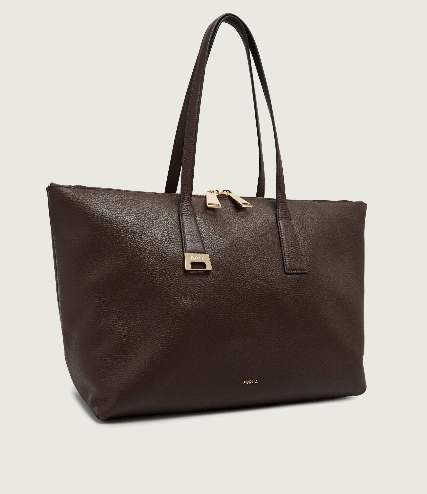 Furla De piele geantă shopper Olivia