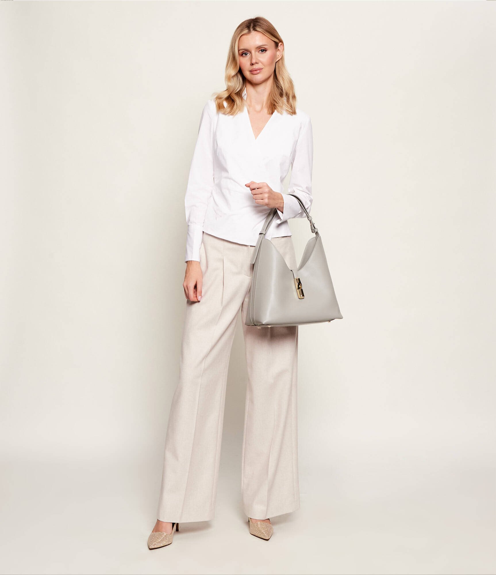 Furla De piele hobo Goccia