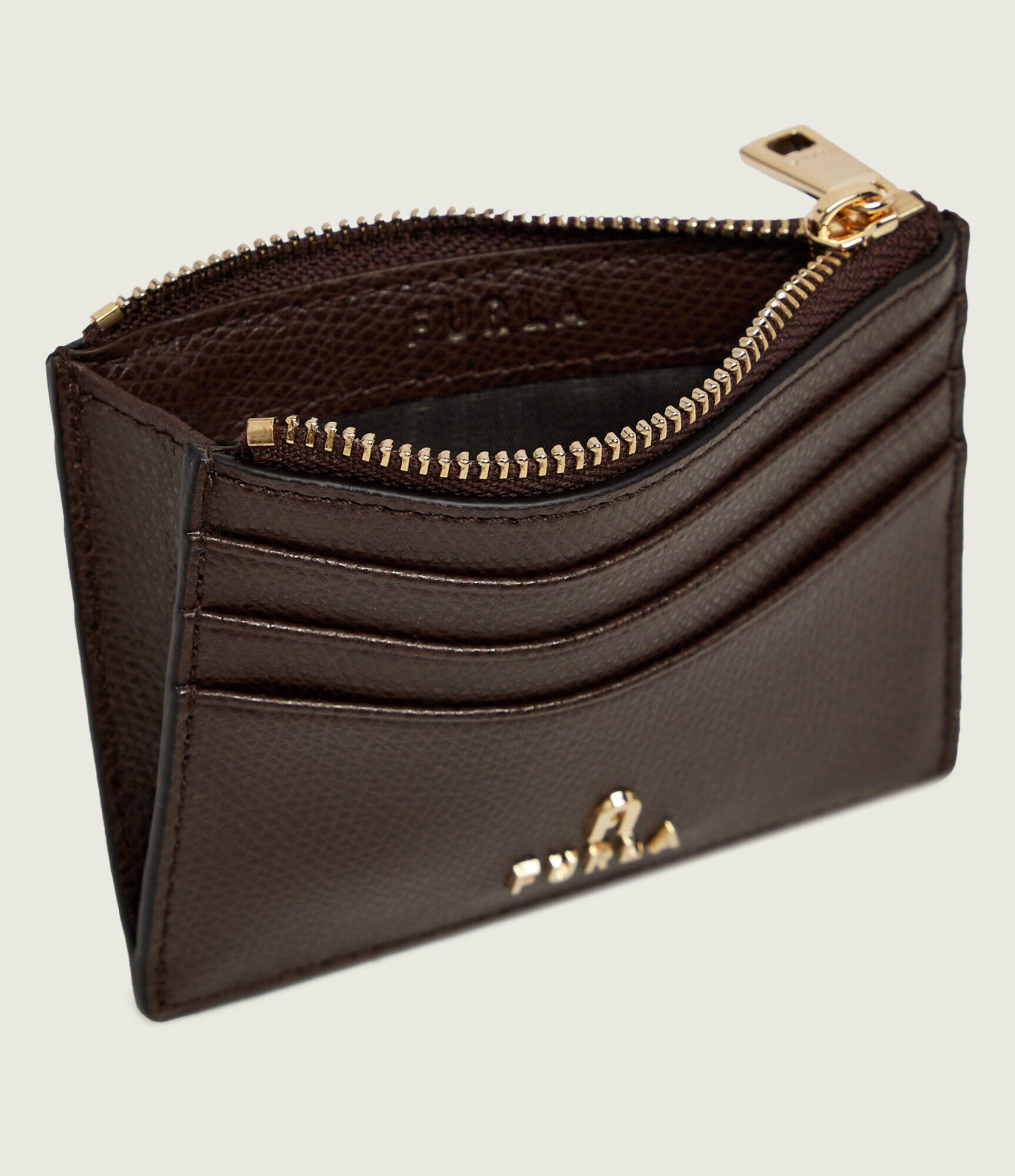 Furla De piele husă pentru carduri Camelia