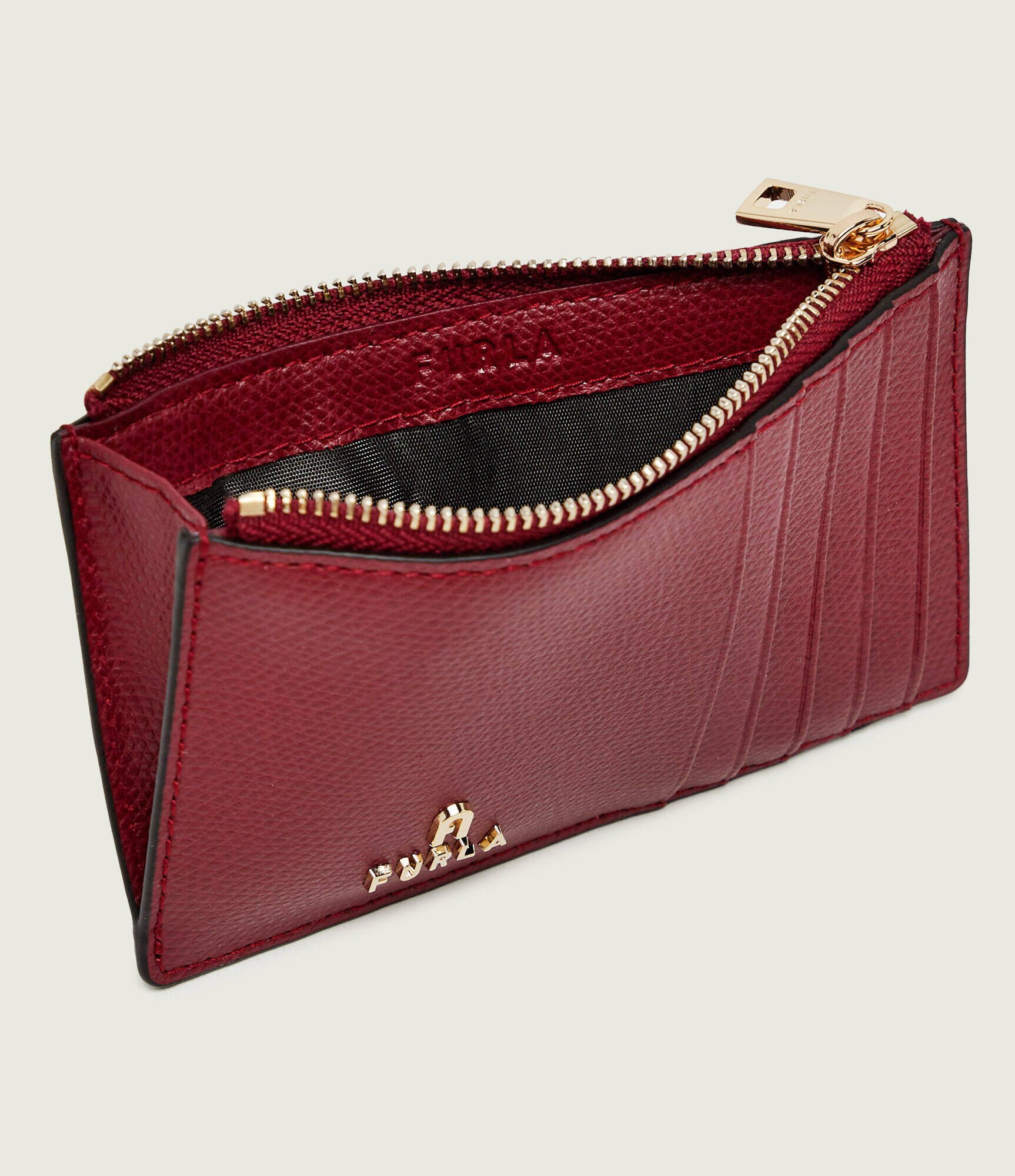 Furla De piele husă pentru carduri Camelia