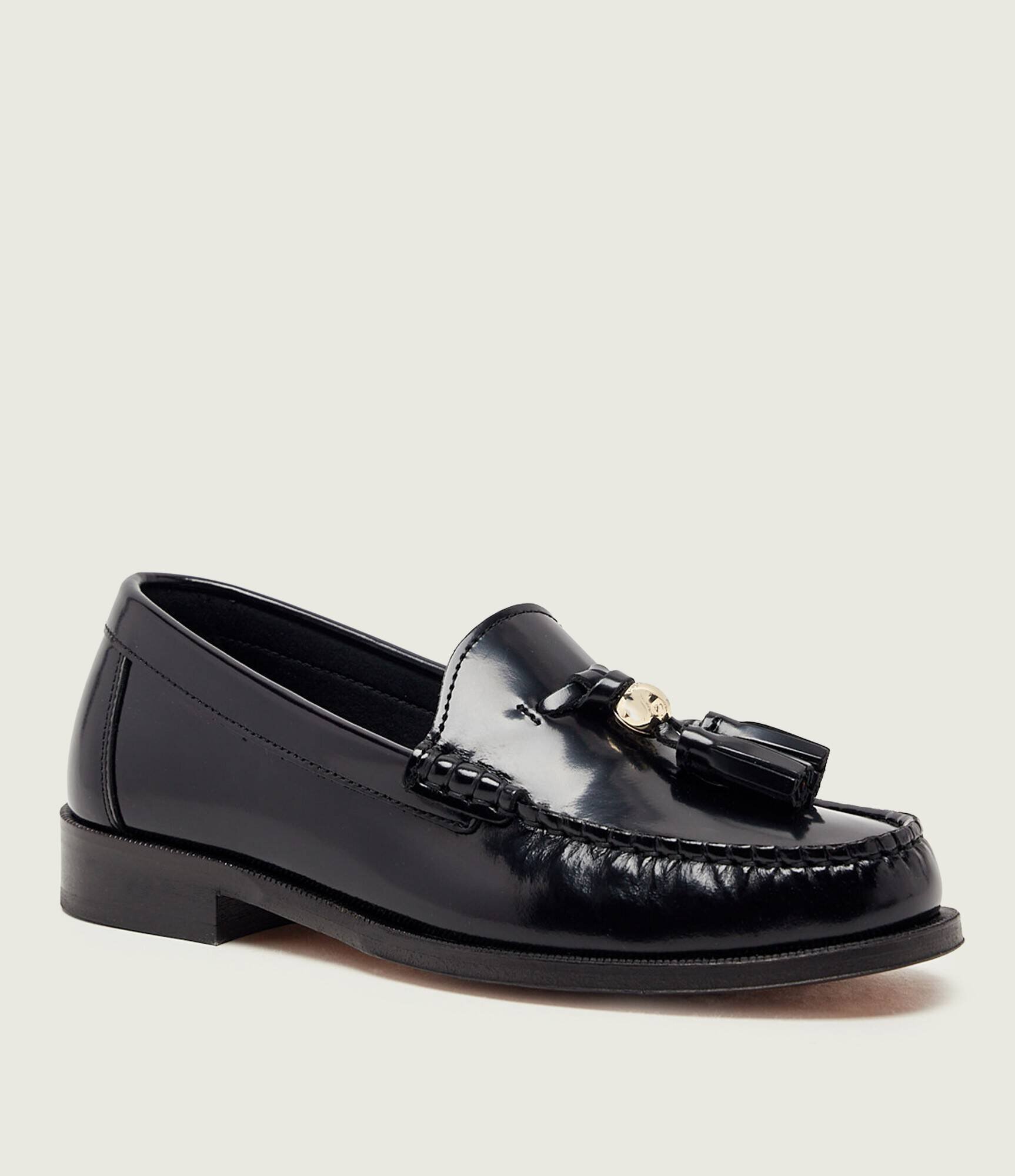 Furla De piele pantofi loafer COLLEGE