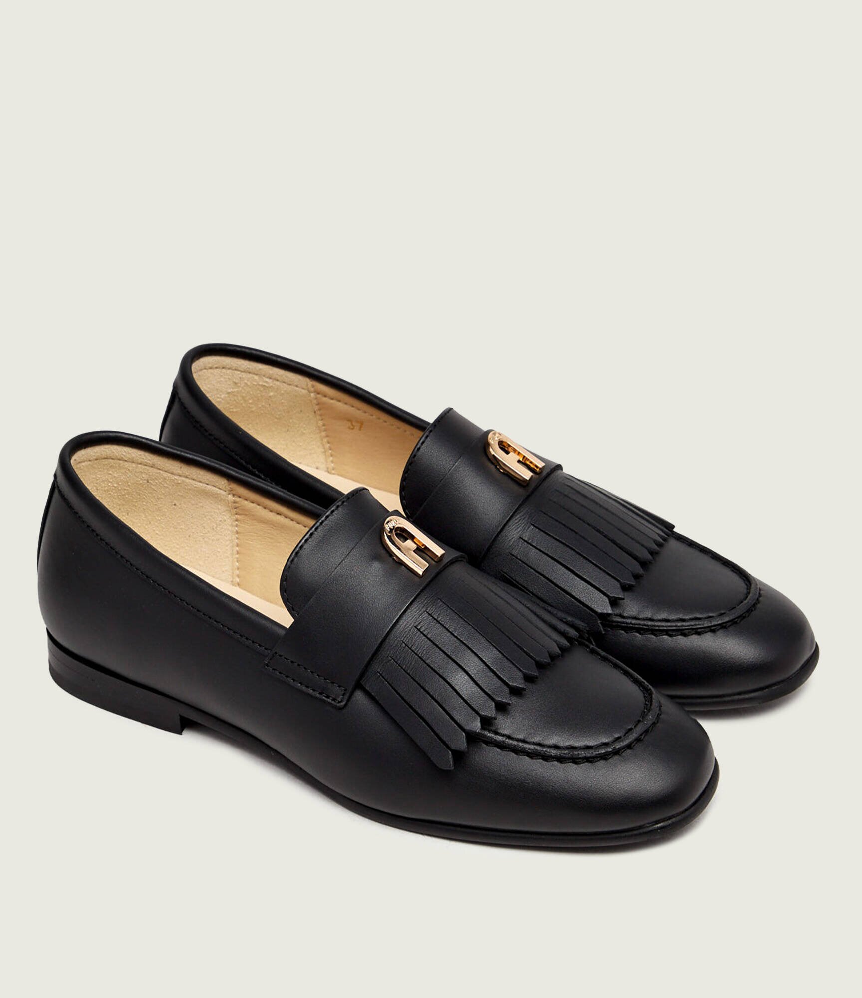 Furla De piele pantofi loafer Heritage