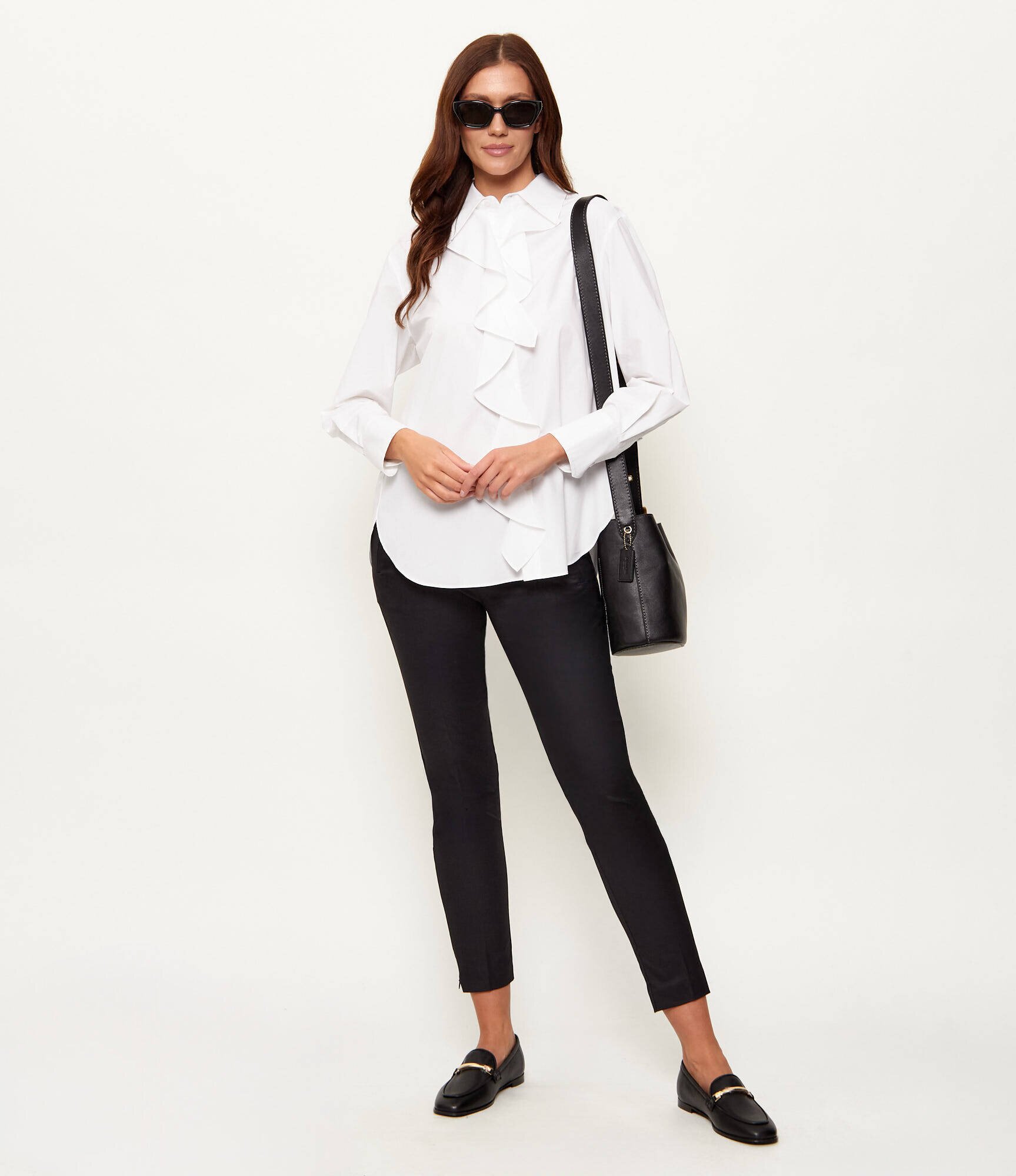 Furla De piele pantofi loafer HERITAGE