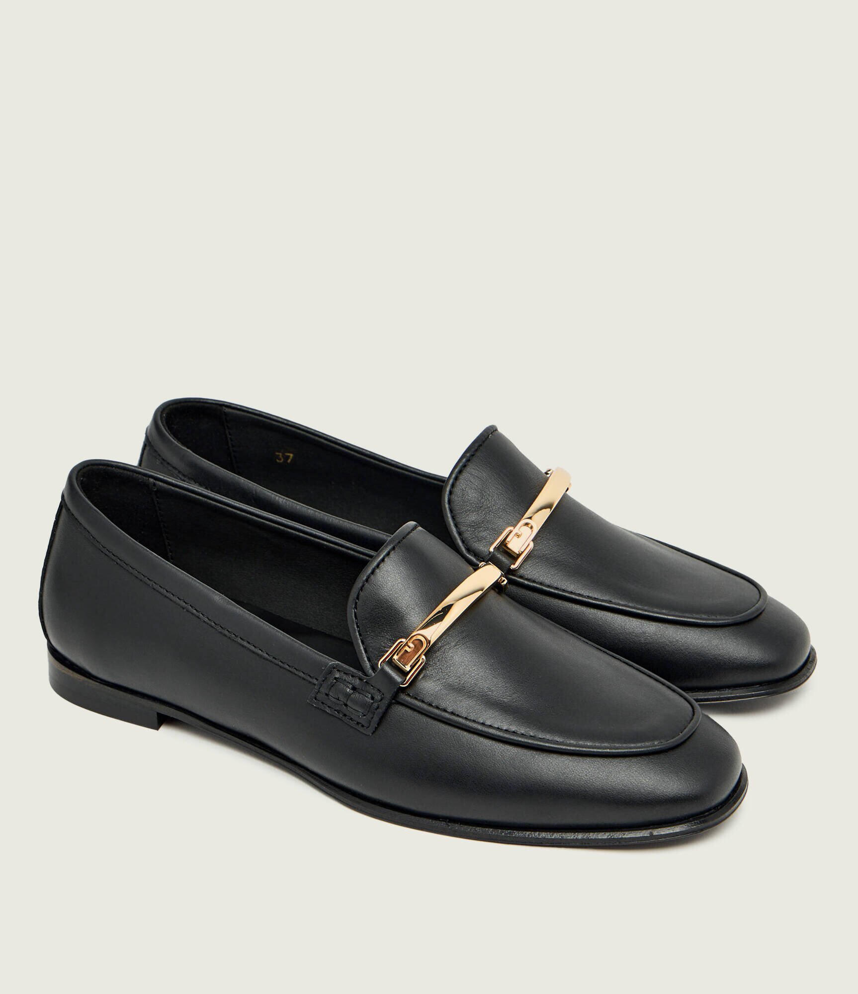 Furla De piele pantofi loafer HERITAGE