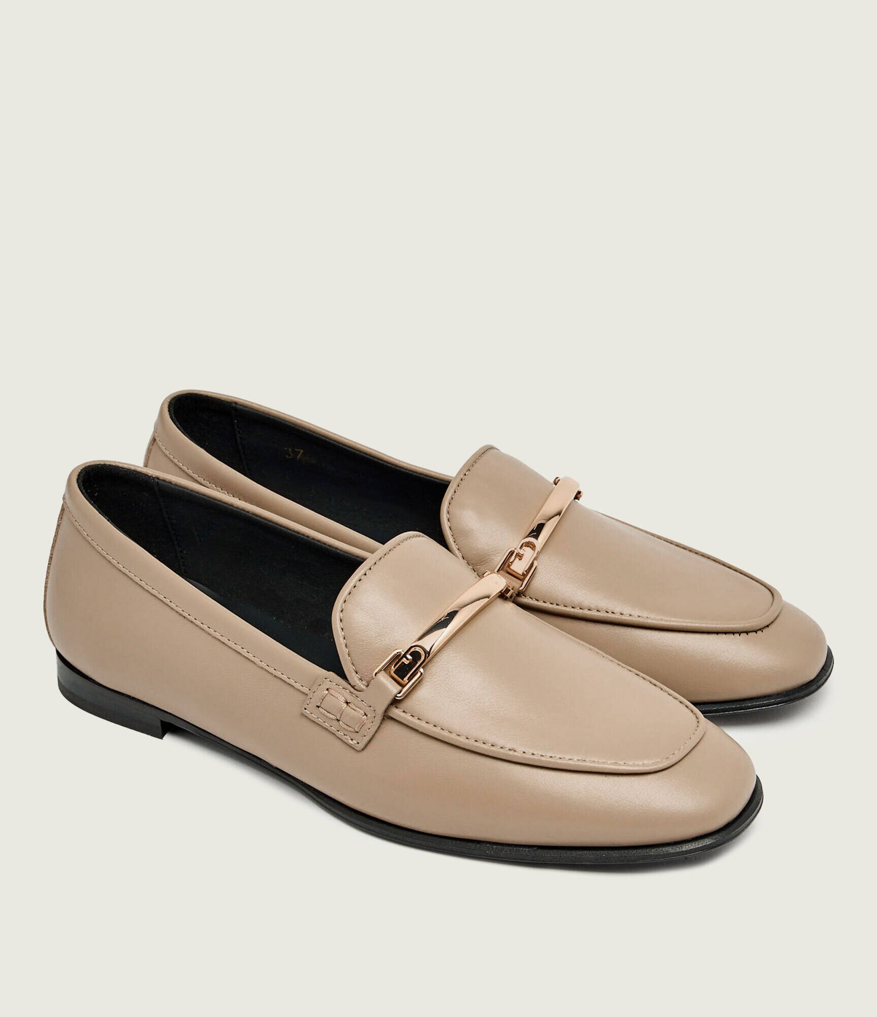 Furla De piele pantofi loafer HERITAGE