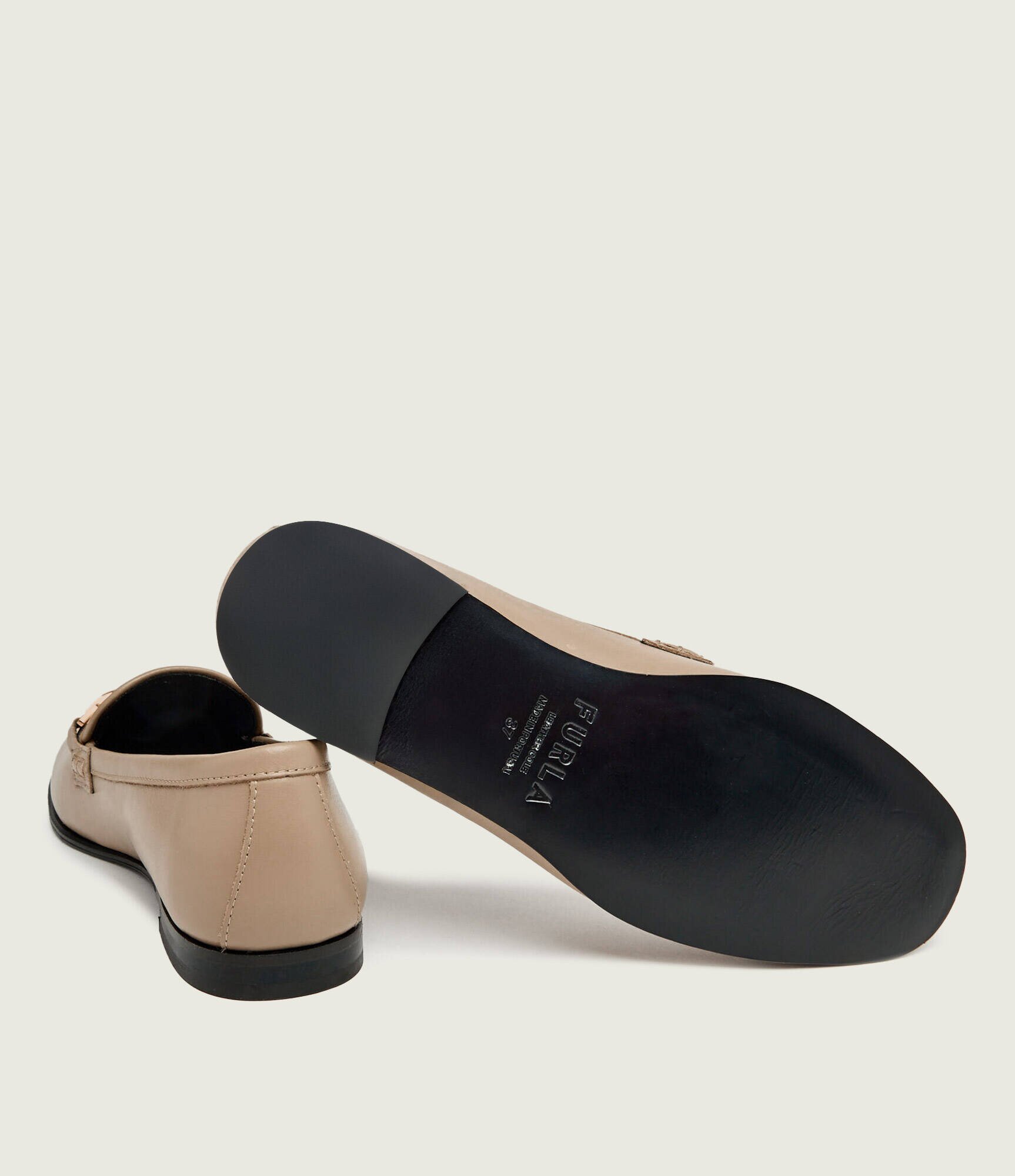Furla De piele pantofi loafer HERITAGE