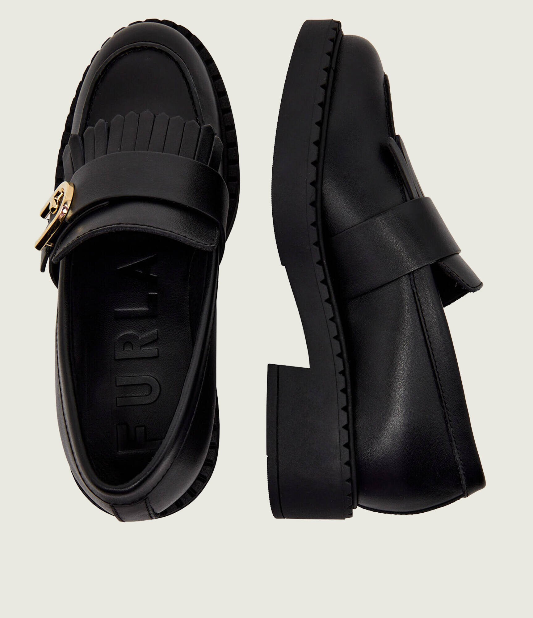 Furla De piele pantofi loafer NEW LEGACY