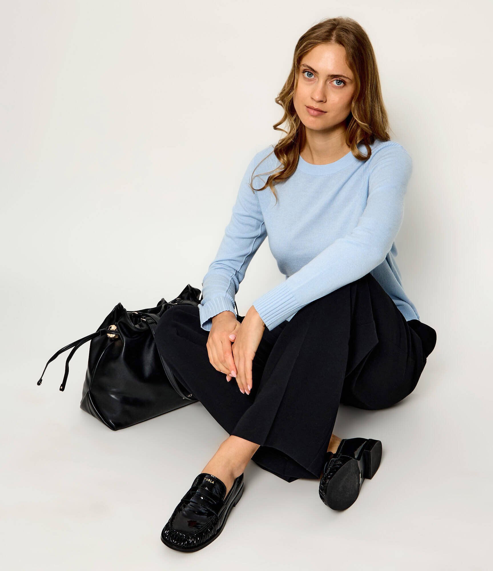 Furla De piele pantofi loafer Soft