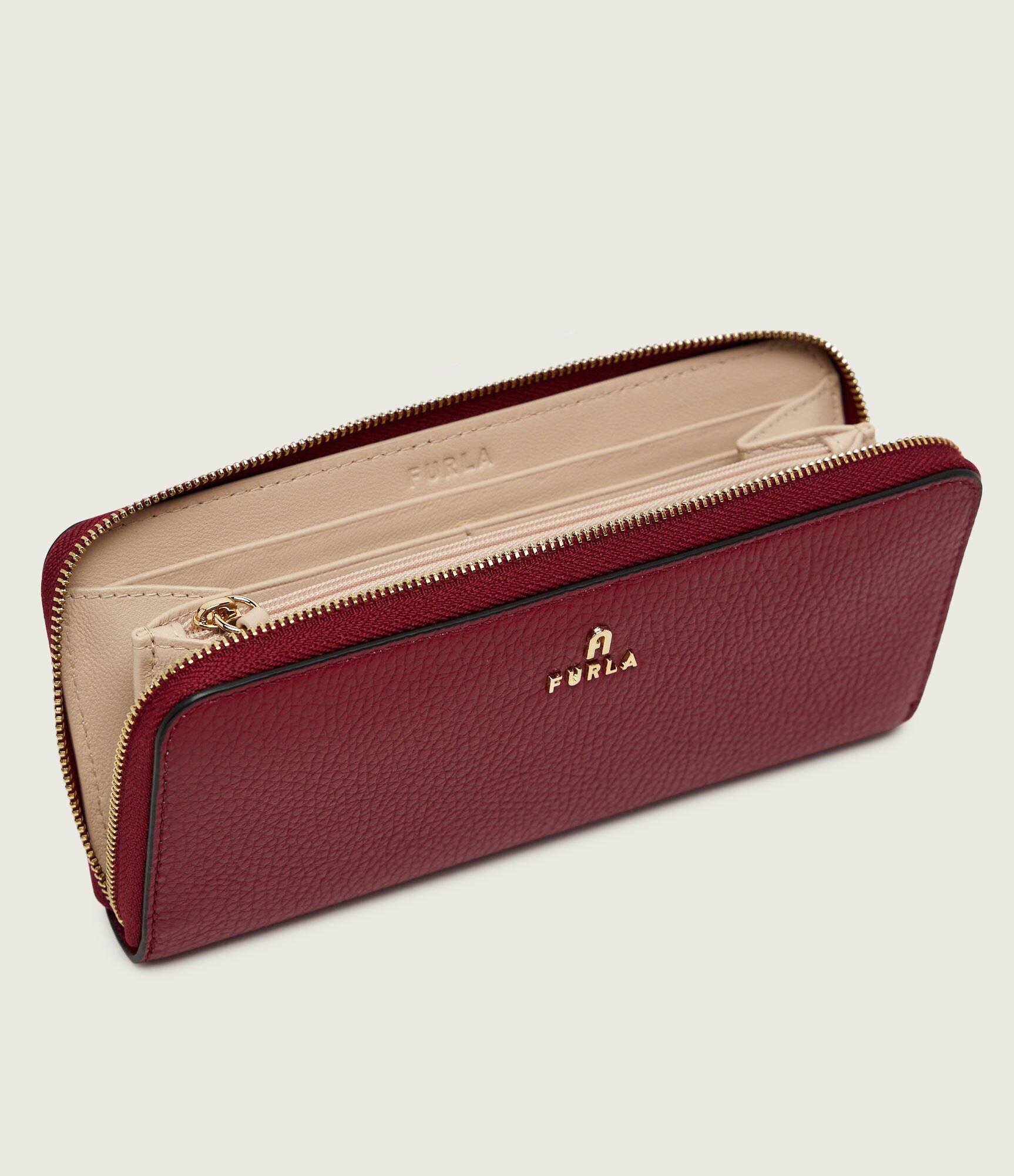 Furla De piele portofel Camelia