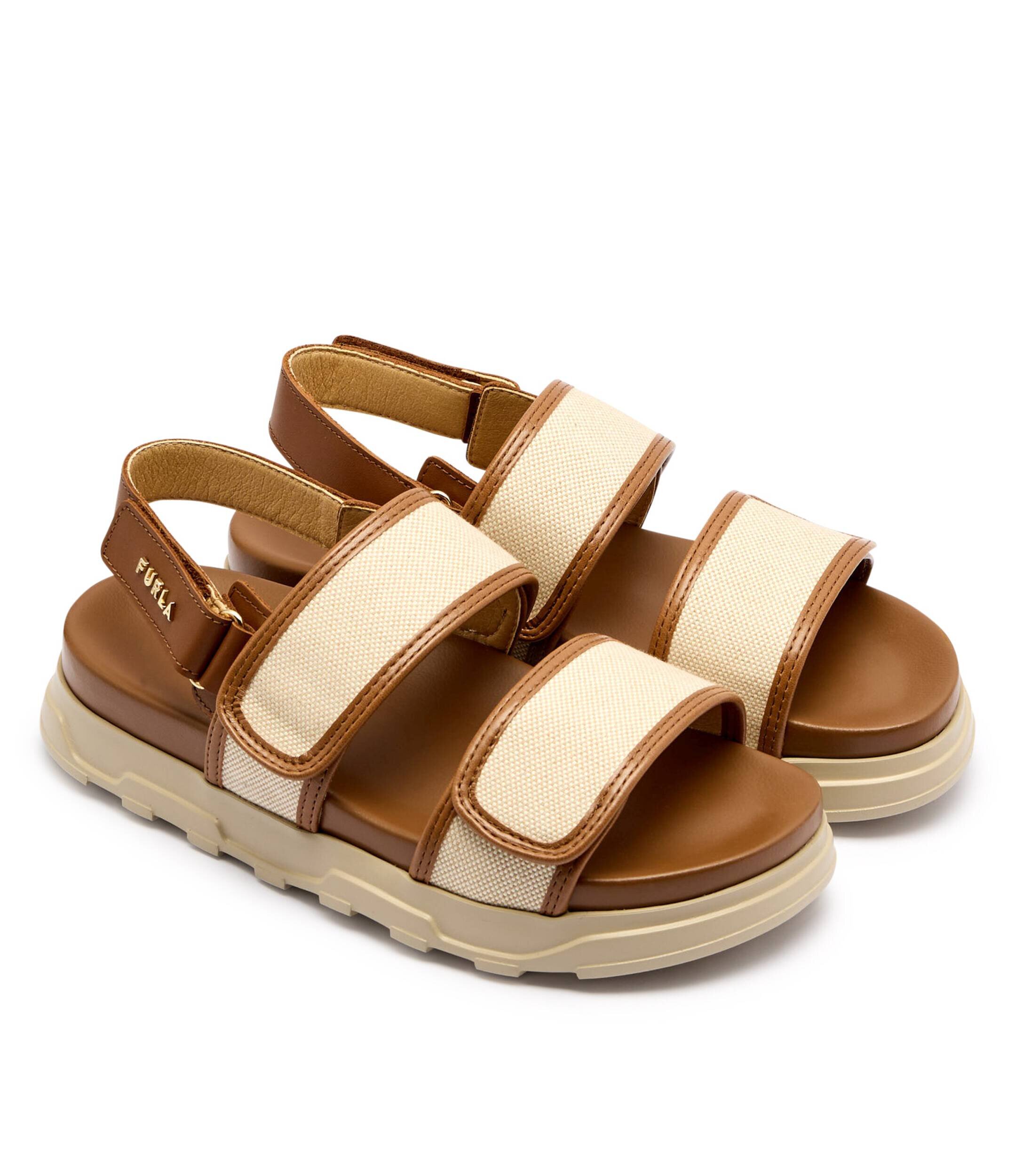 Furla De piele sandale Sporty