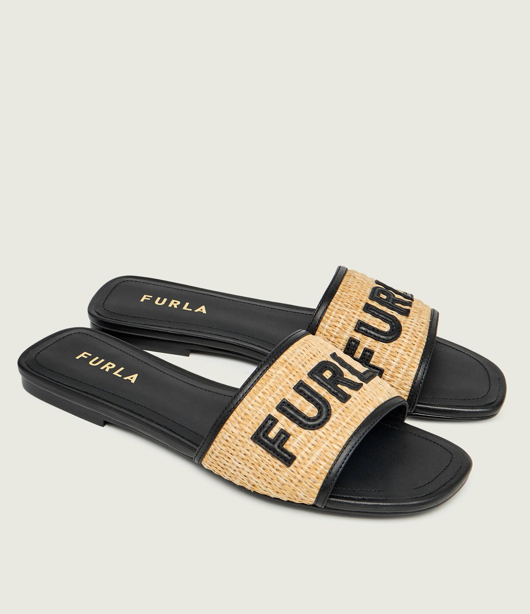 Furla De piele șlapi BREZZA