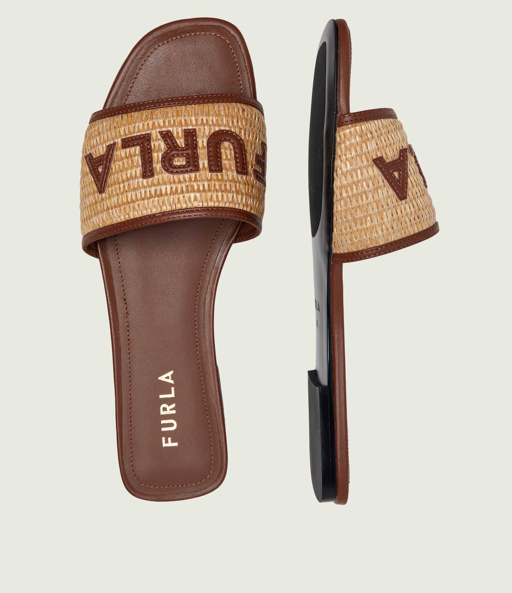 Furla De piele șlapi BREZZA