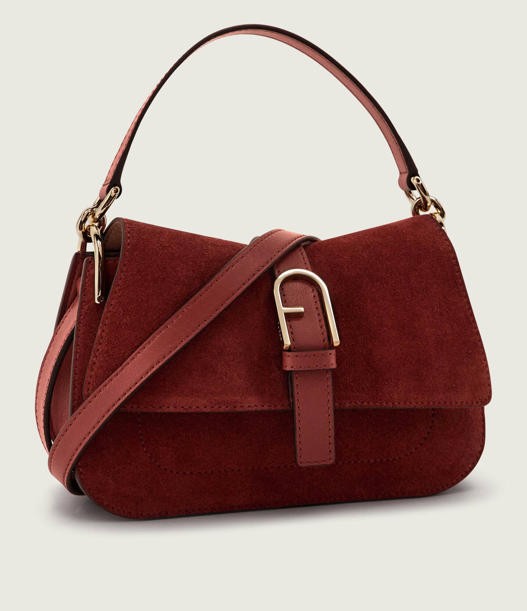 Furla Geantă pe umăr Flow Mini | piele întoarsă