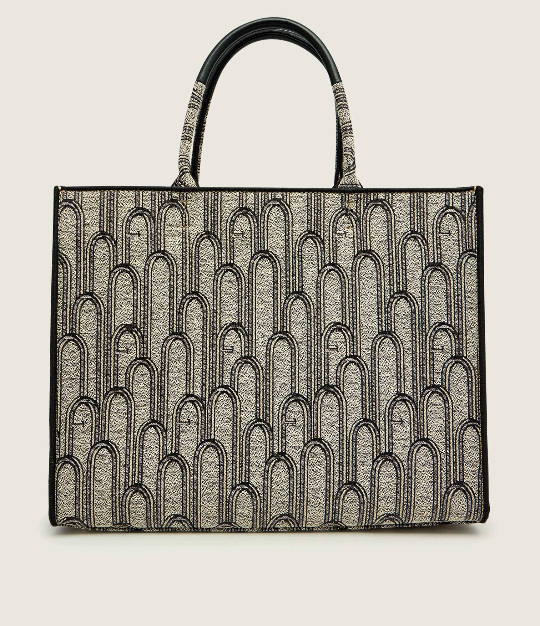Furla Geantă shopper OPPORTUNITY cu adaos de piele