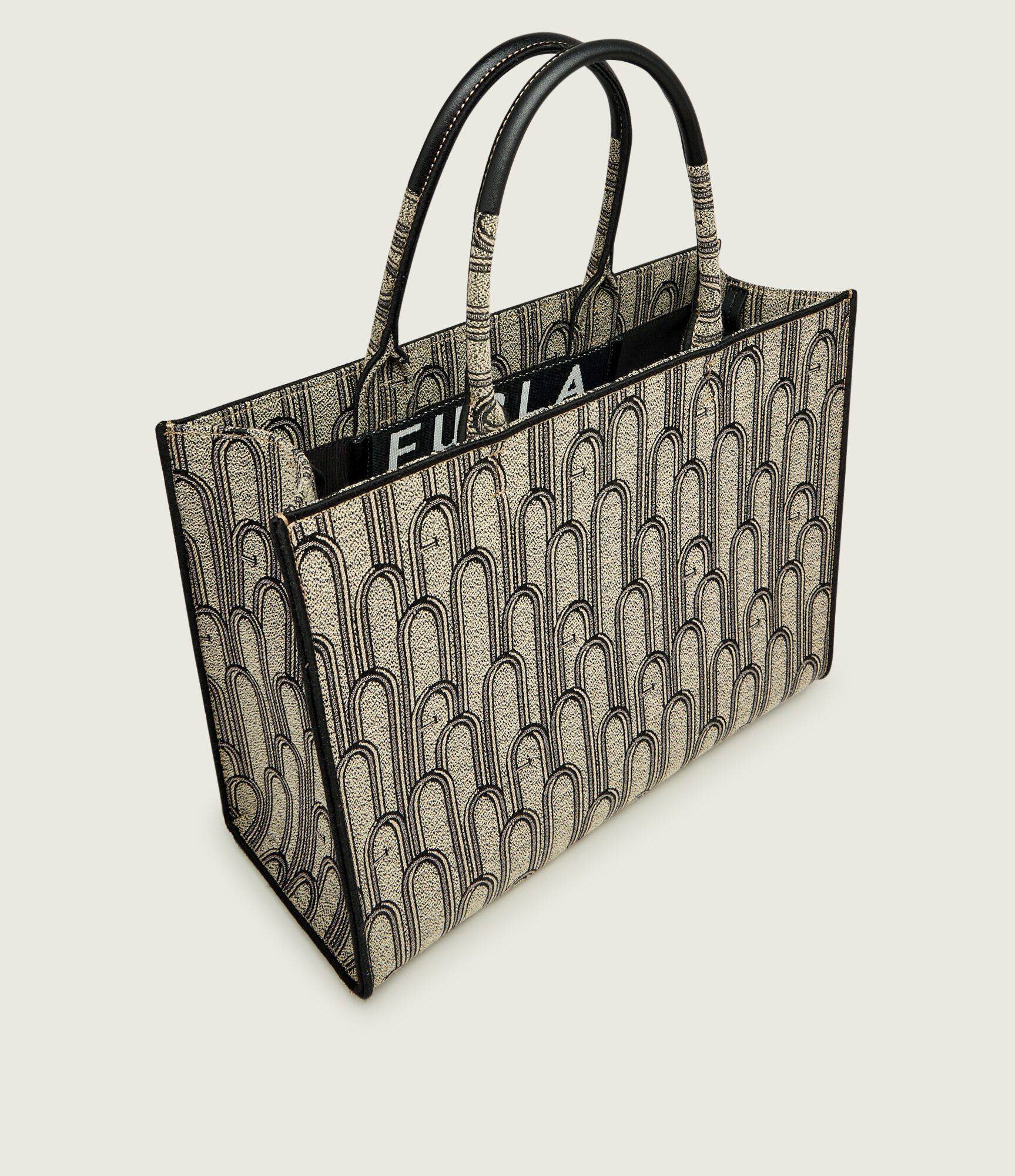 Furla Geantă shopper OPPORTUNITY cu adaos de piele