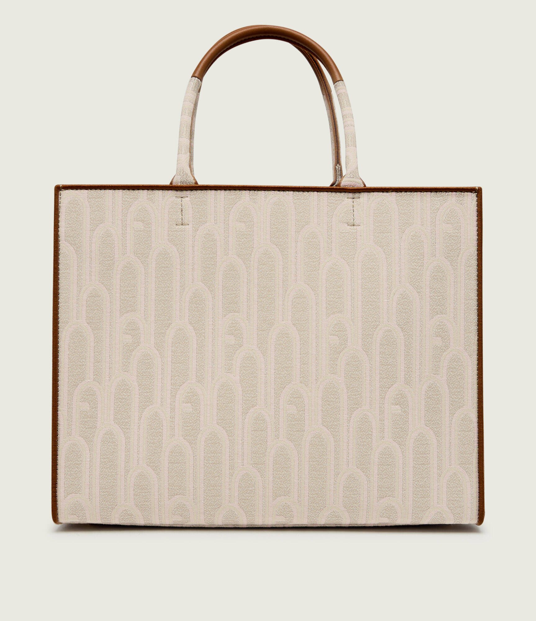 Furla Geantă shopper OPPORTUNITY cu adaos de piele