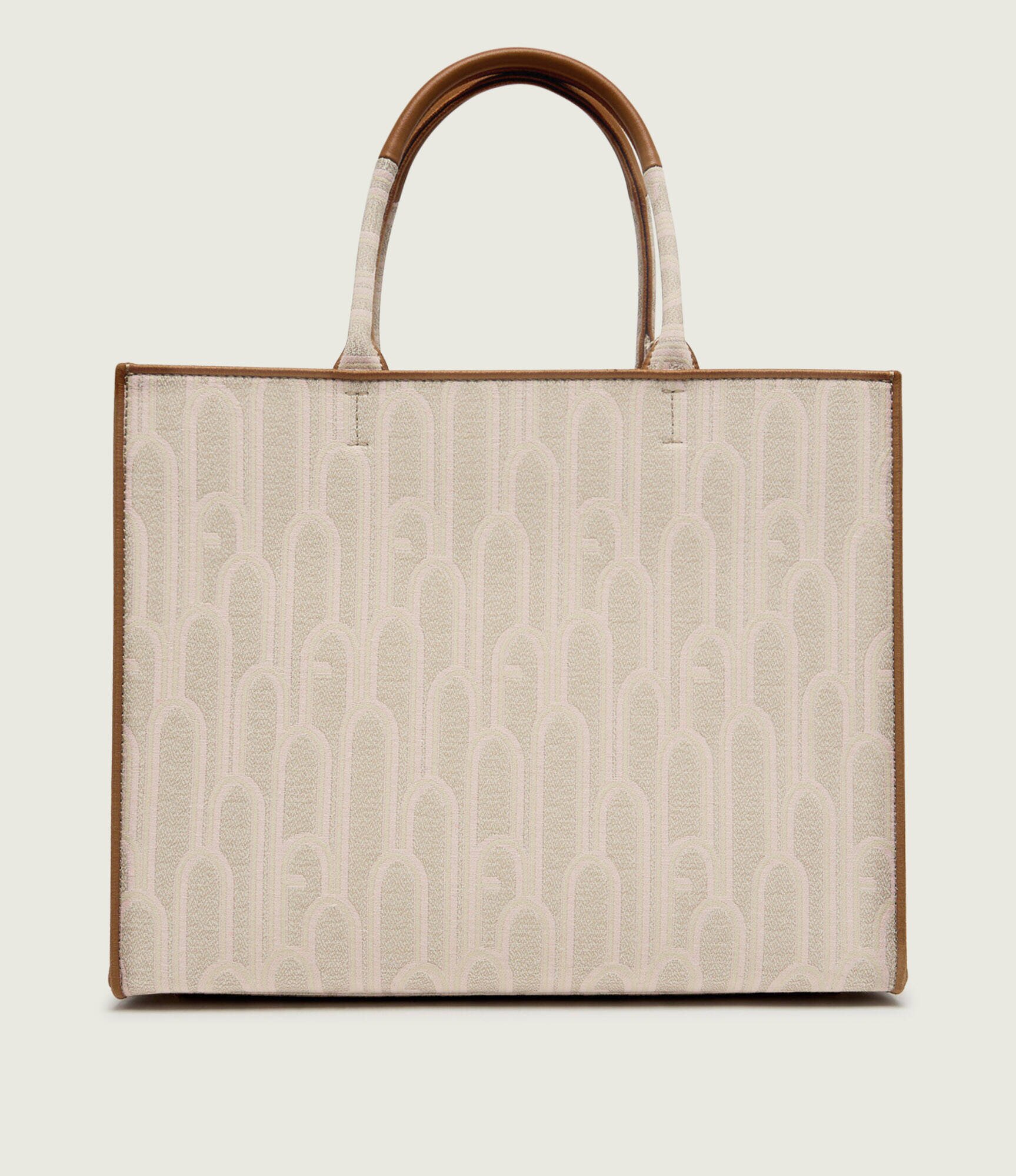 Furla Geantă shopper OPPORTUNITY cu adaos de piele