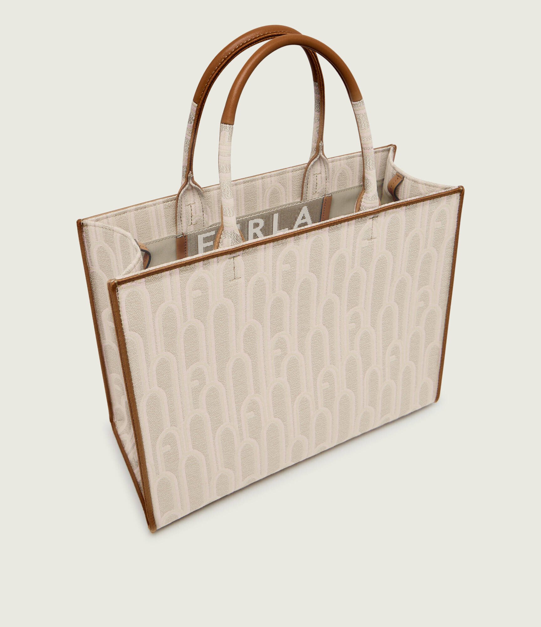 Furla Geantă shopper OPPORTUNITY cu adaos de piele