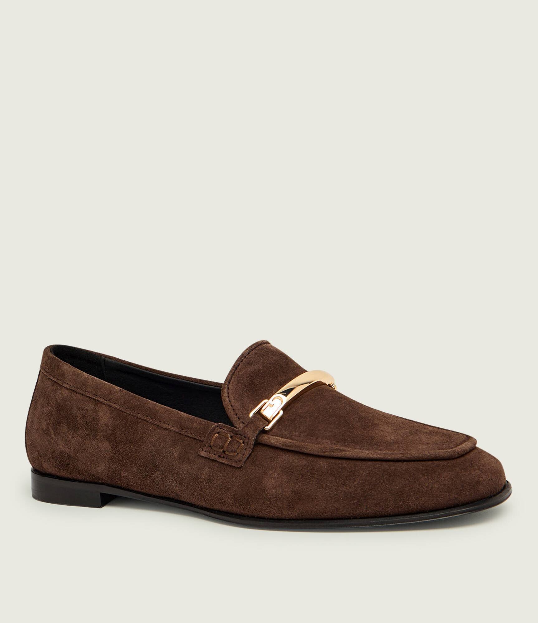 Furla Pantofi loafer HERITAGE T.5 | piele întoarsă