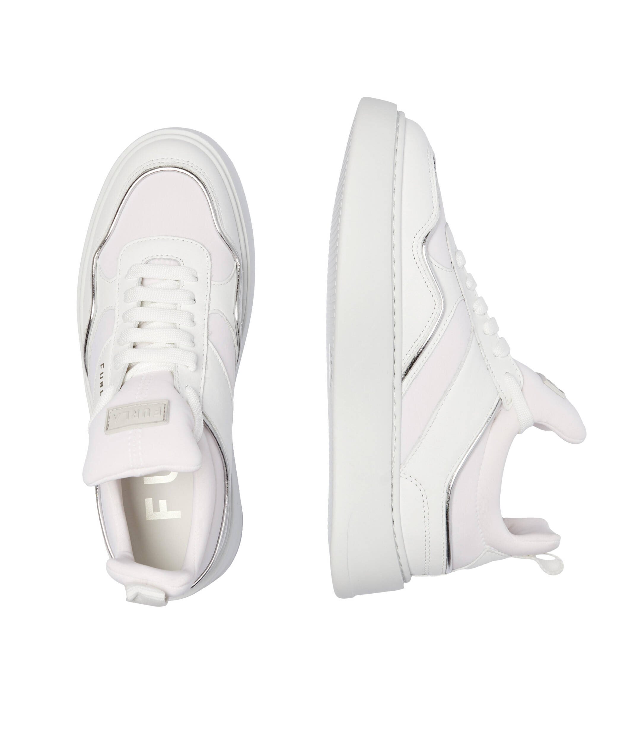 Furla Sneakers cu adaos de piele