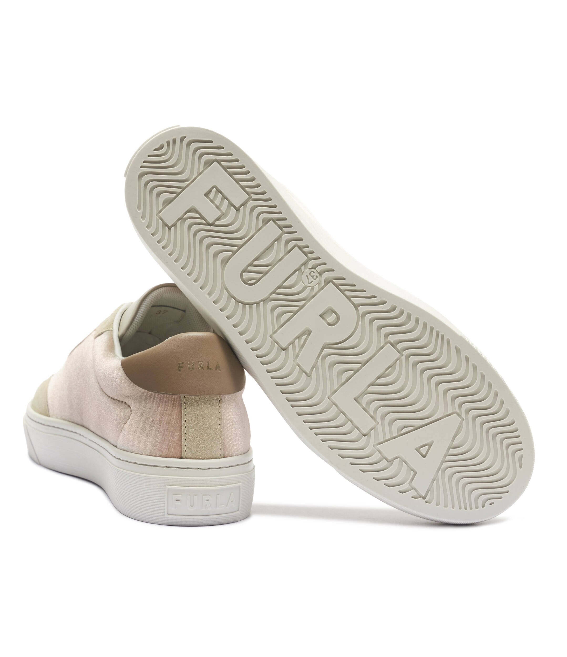 Furla Sneakers Enjoy cu adaos de piele