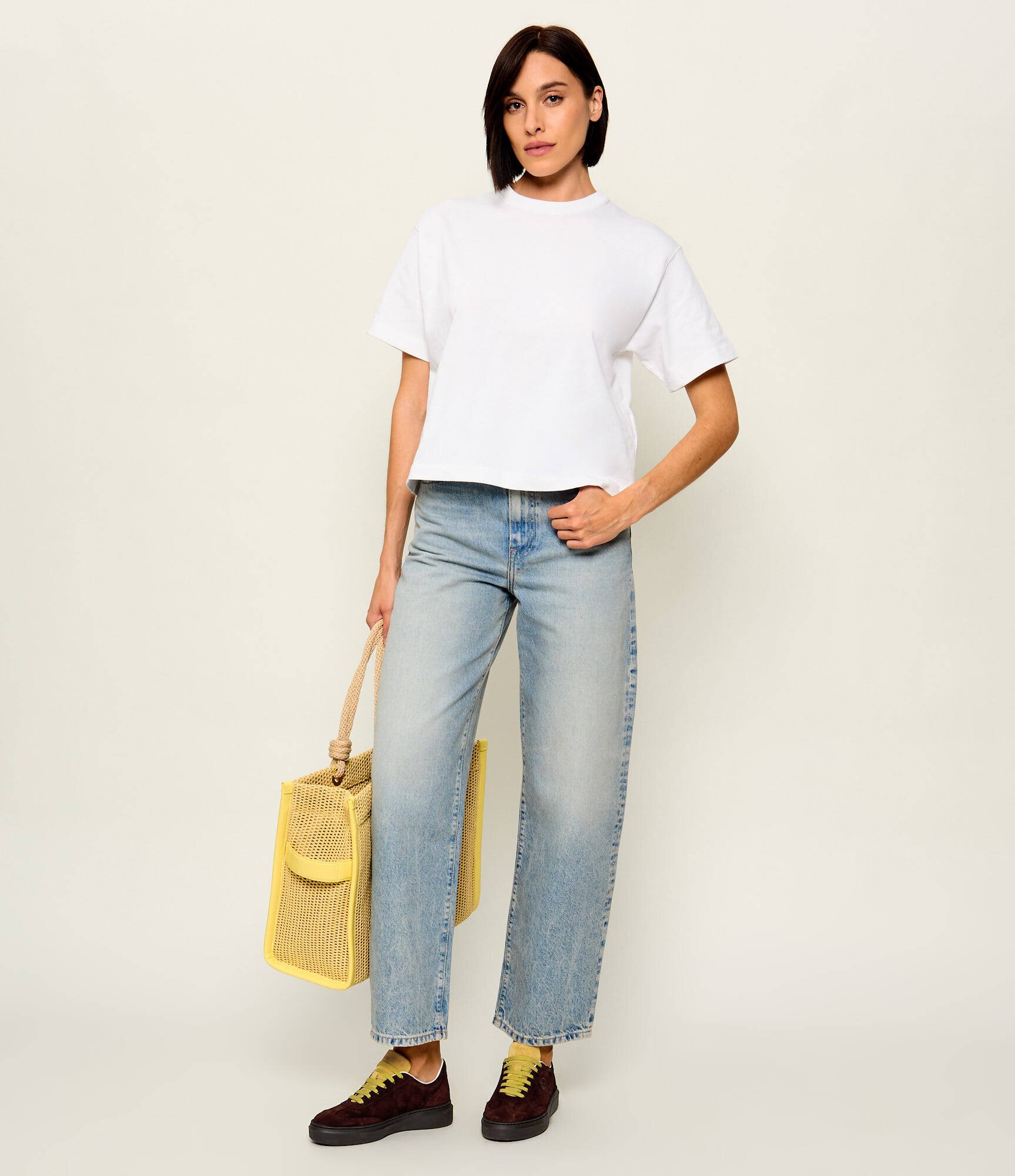 Furla Sneakers Hype | piele întoarsă