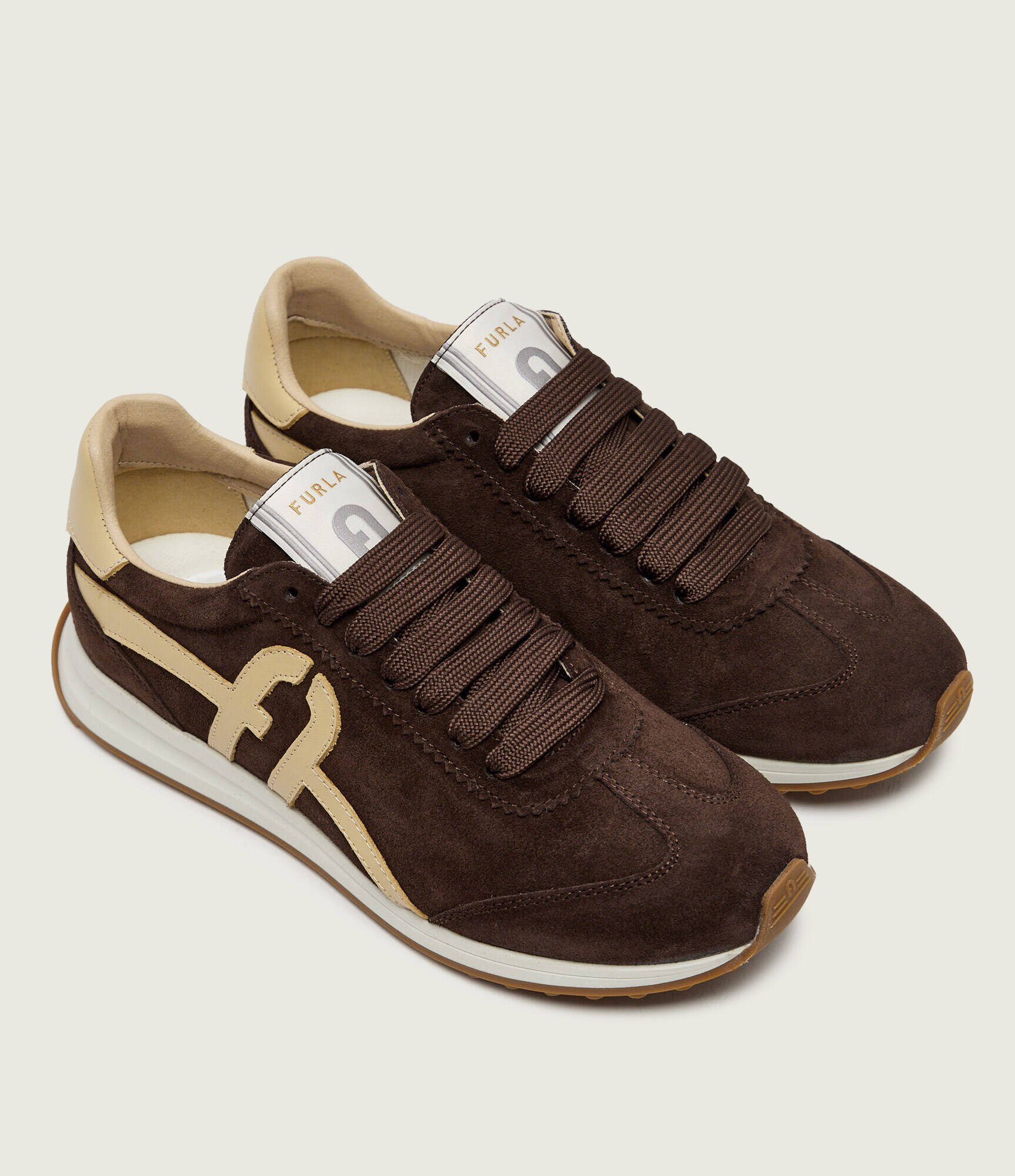Furla Sneakers RETRO | piele întoarsă