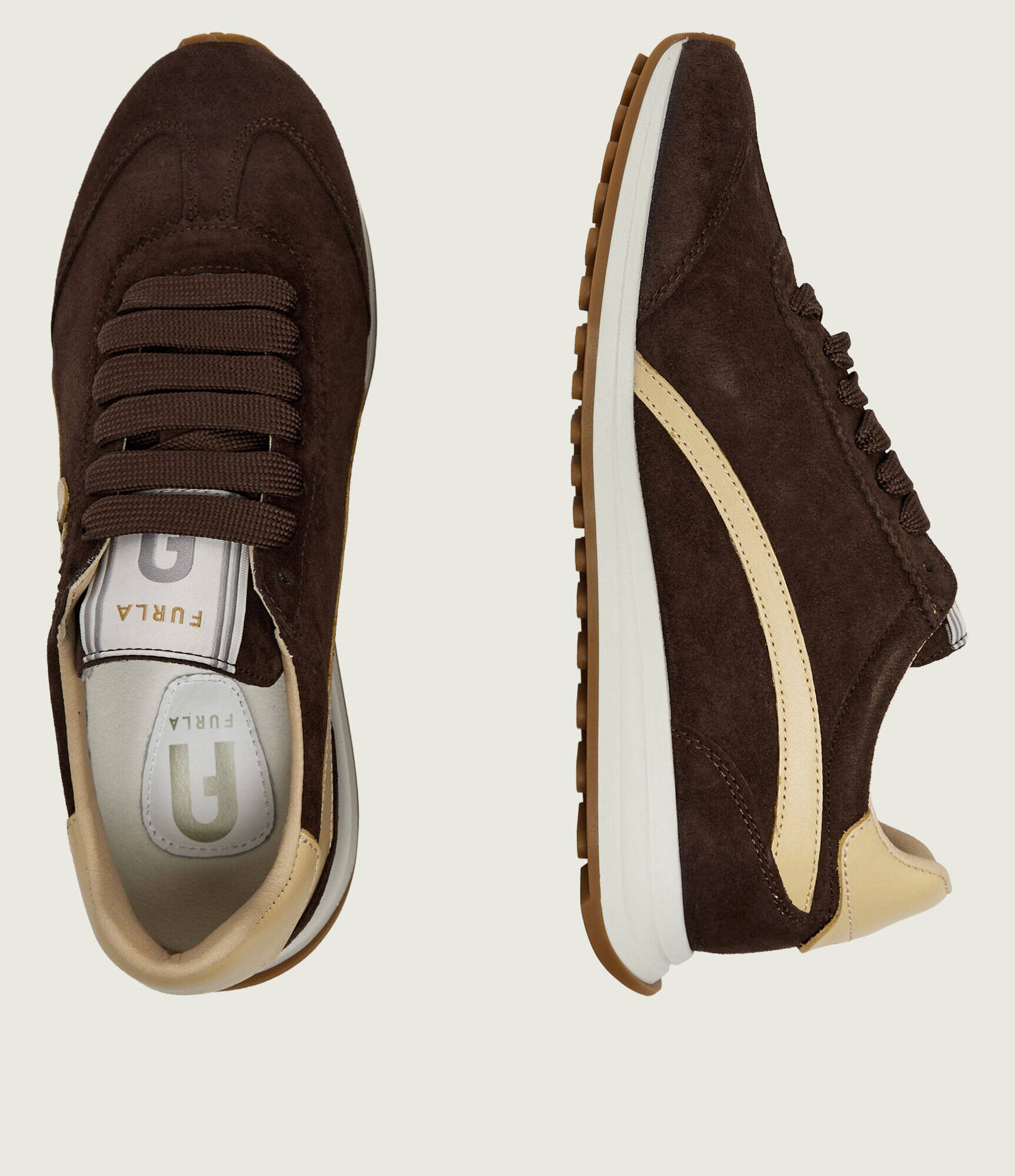 Furla Sneakers RETRO | piele întoarsă