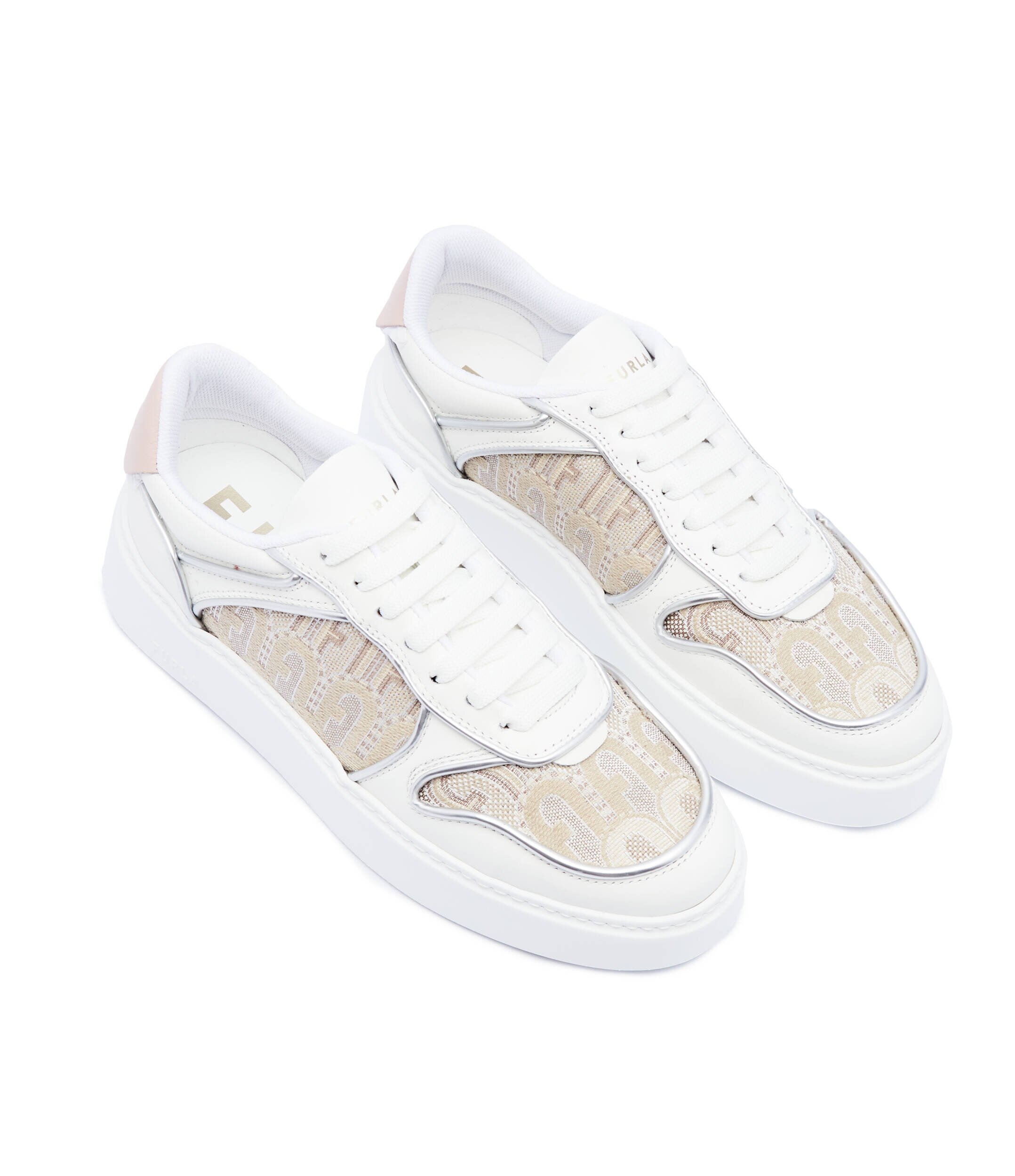 Furla Sneakers Sport cu adaos de piele