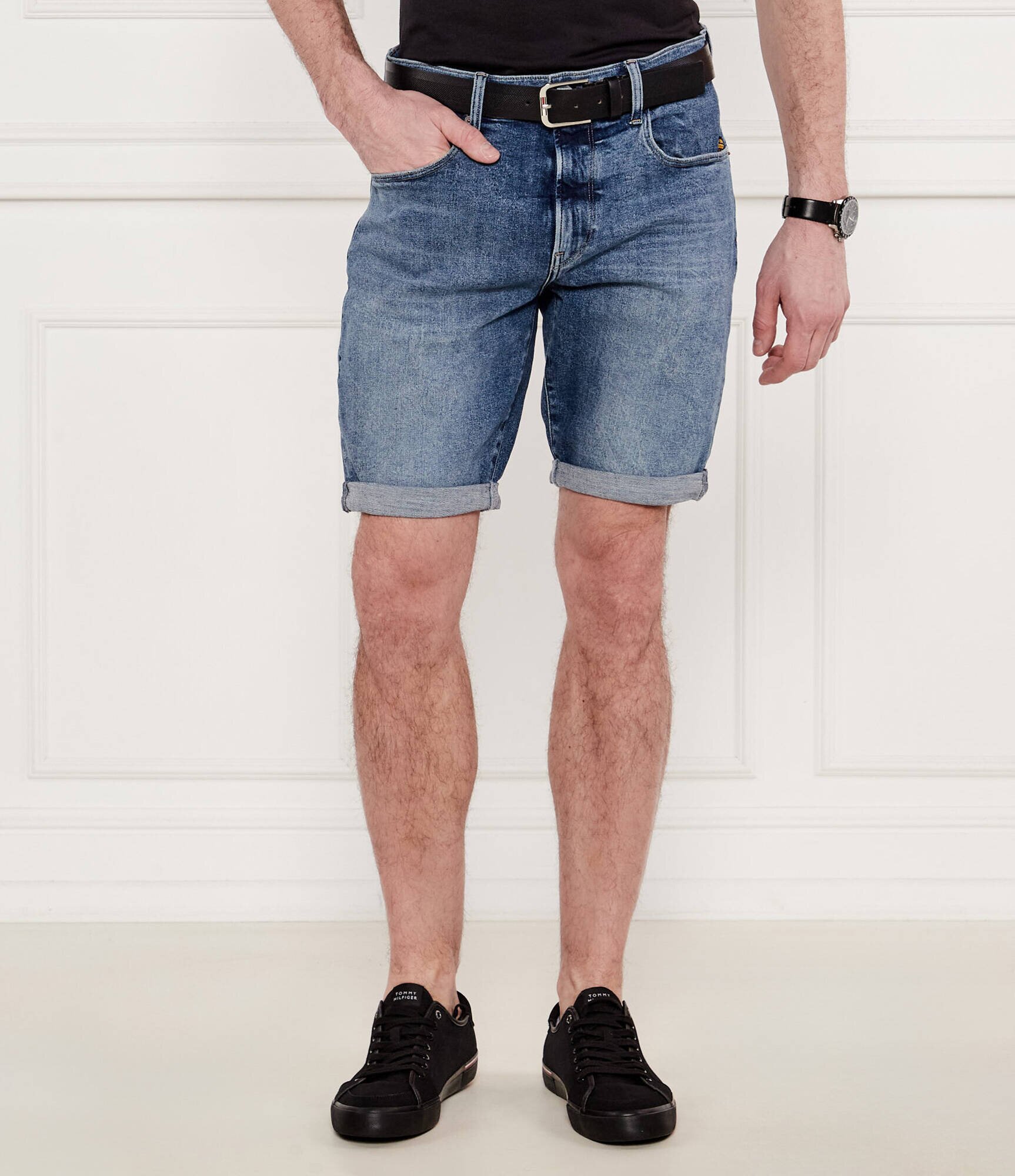 G- Star Raw De blugi pantaloni scurți 3301 | Slim Fit | stretch