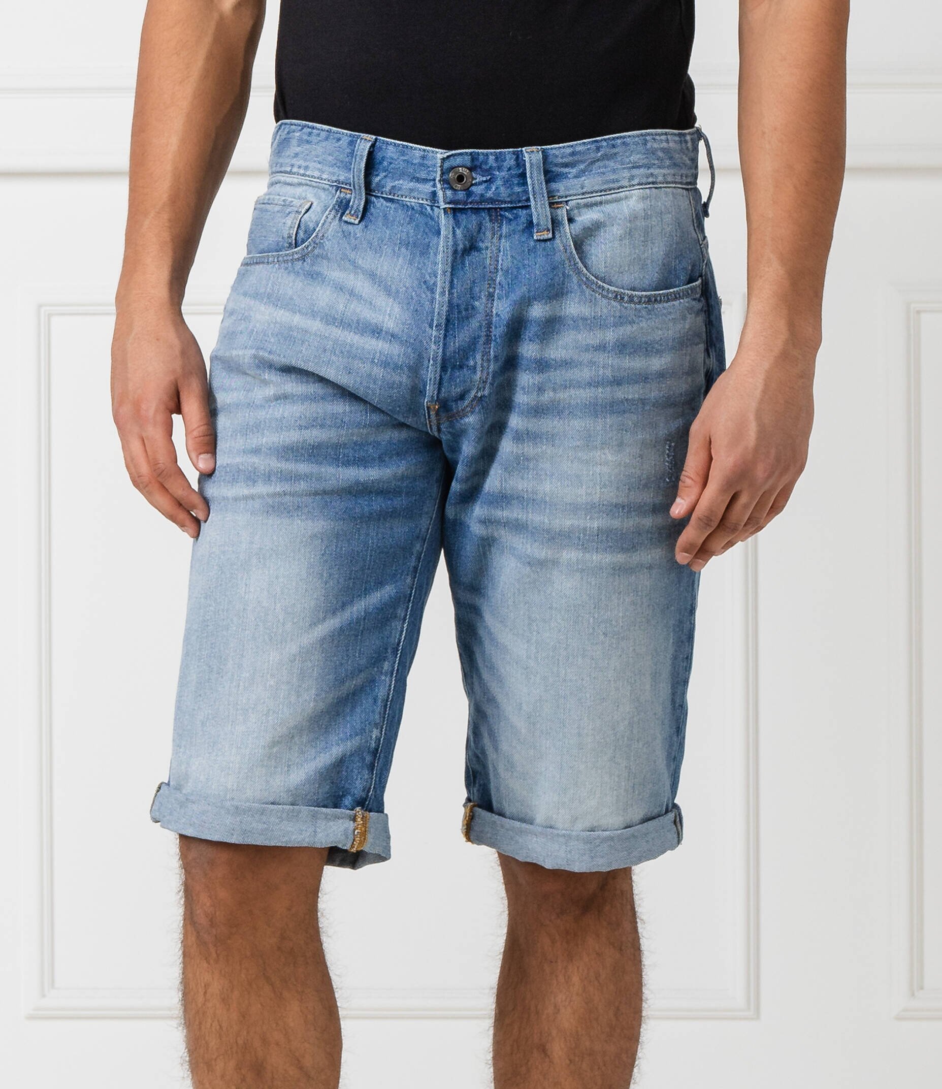 G- Star Raw pantaloni scurți 3301 | Regular Fit | denim