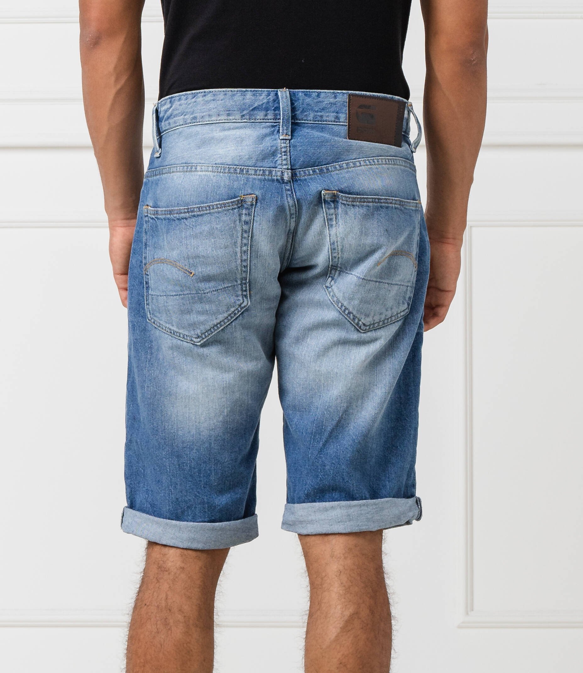 G- Star Raw pantaloni scurți 3301 | Regular Fit | denim
