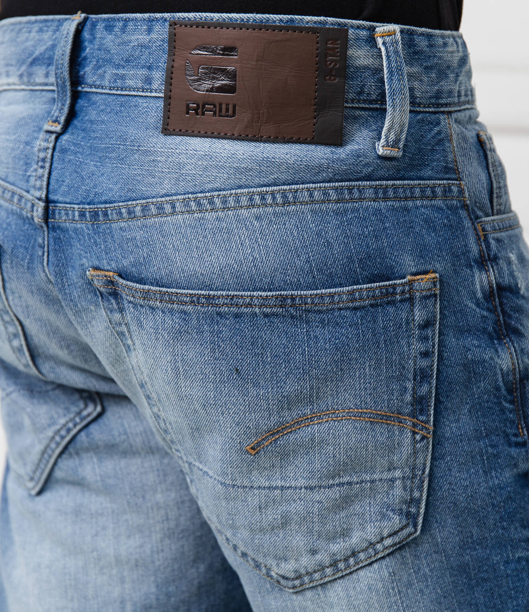 G- Star Raw pantaloni scurți 3301 | Regular Fit | denim