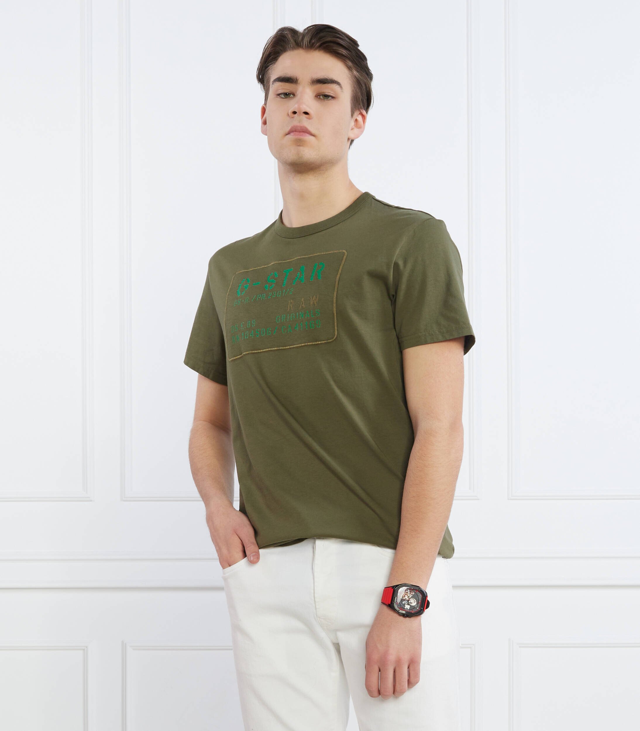 G- Star Raw Tricou Applique multi technique r t | Regular Fit