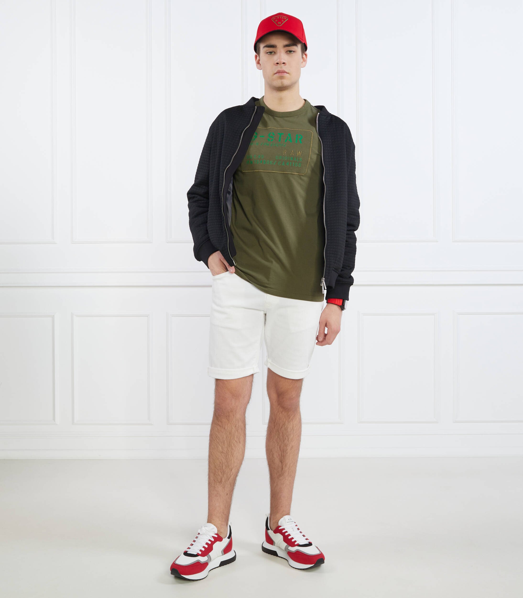 G- Star Raw Tricou Applique multi technique r t | Regular Fit