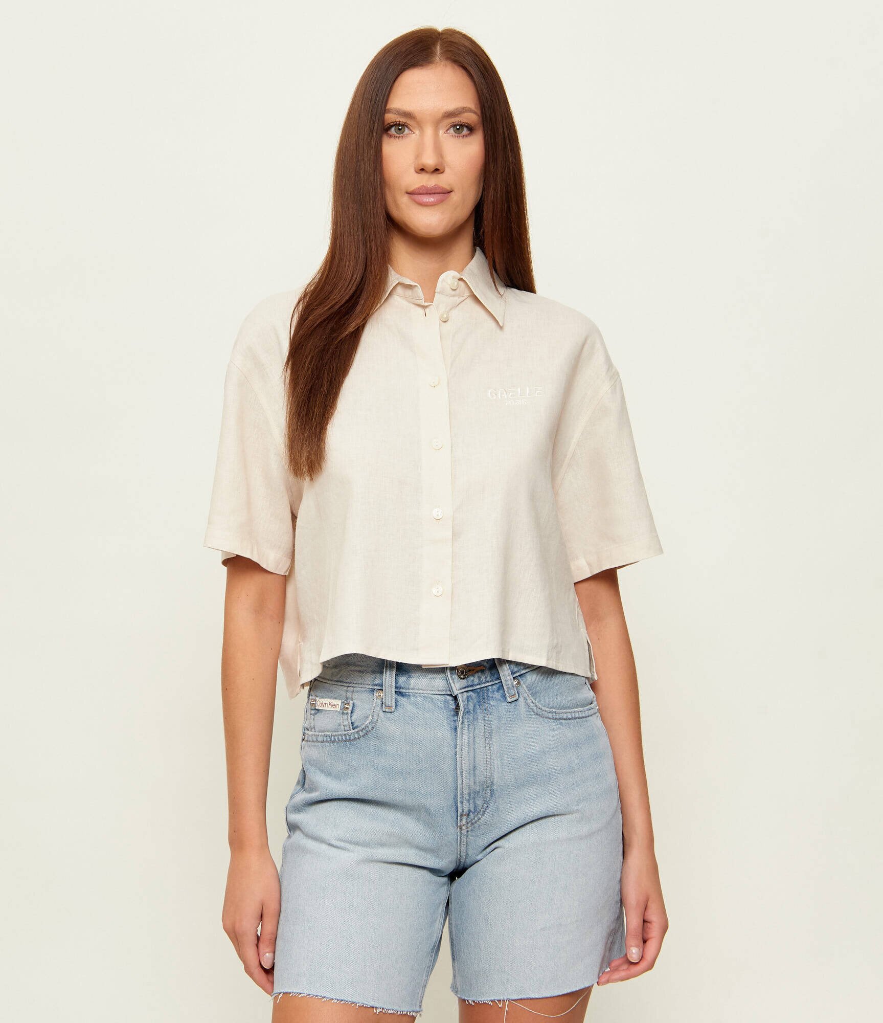 Gaëlle Paris De in cămașă | Cropped Fit