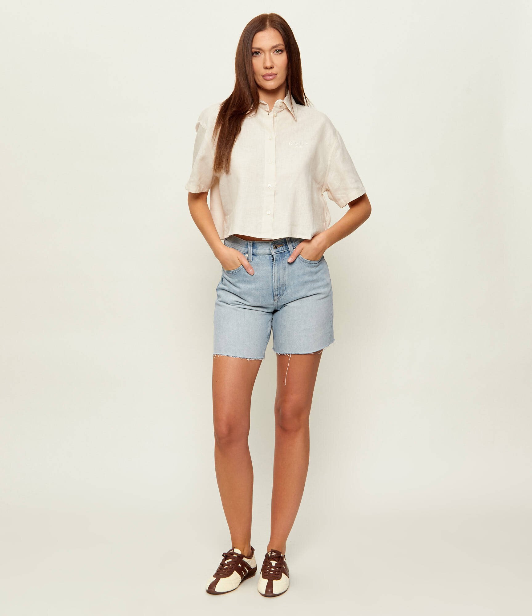 Gaëlle Paris De in cămașă | Cropped Fit