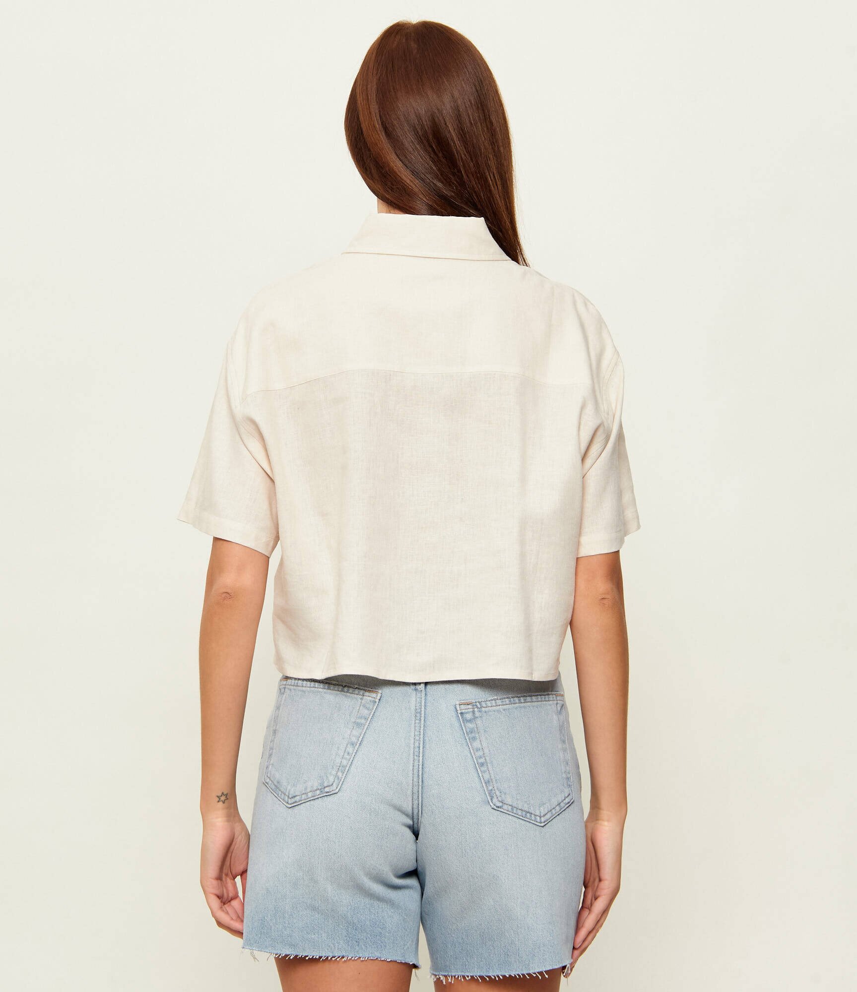 Gaëlle Paris De in cămașă | Cropped Fit