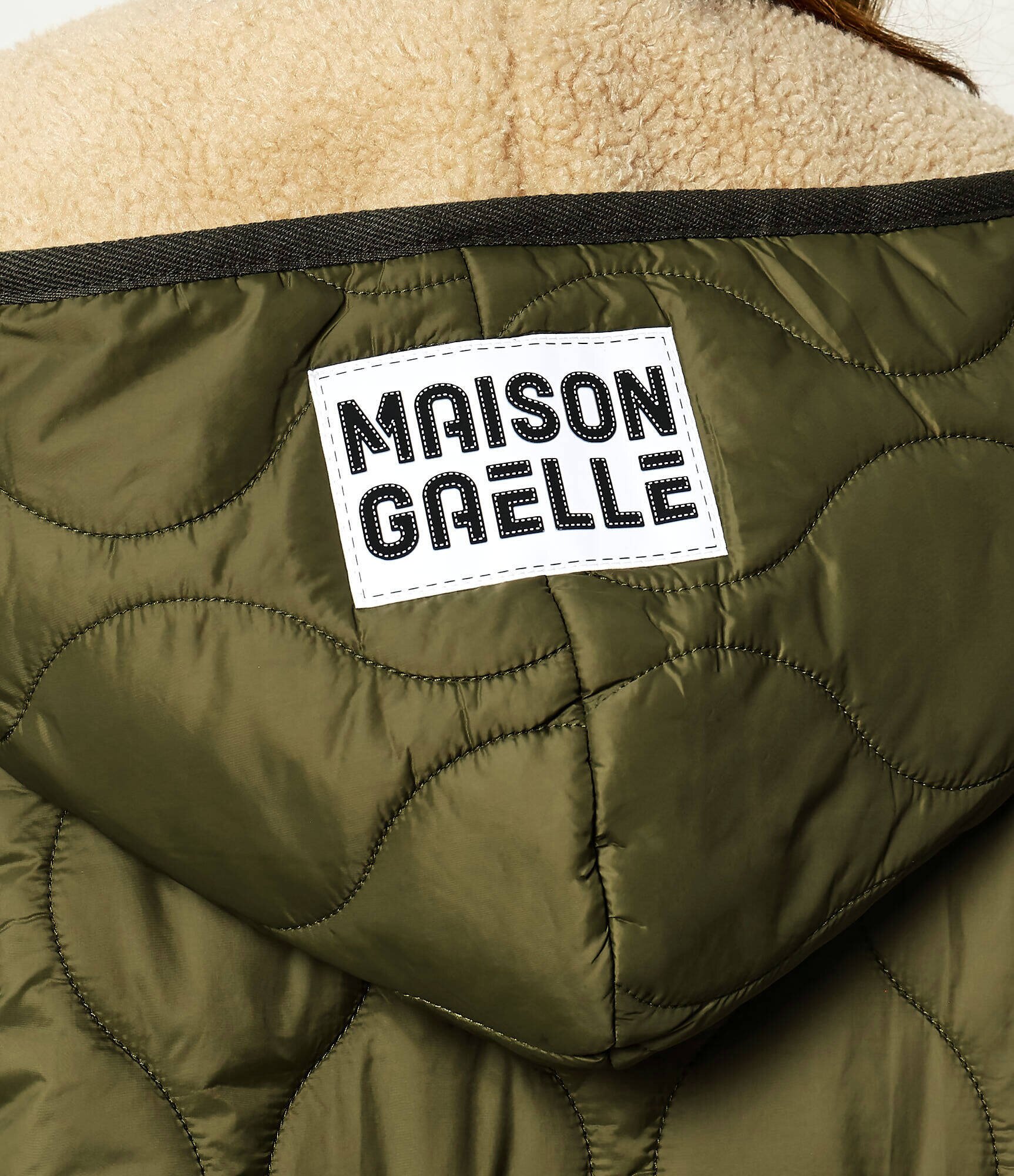 Gaëlle Paris Palton | shearling