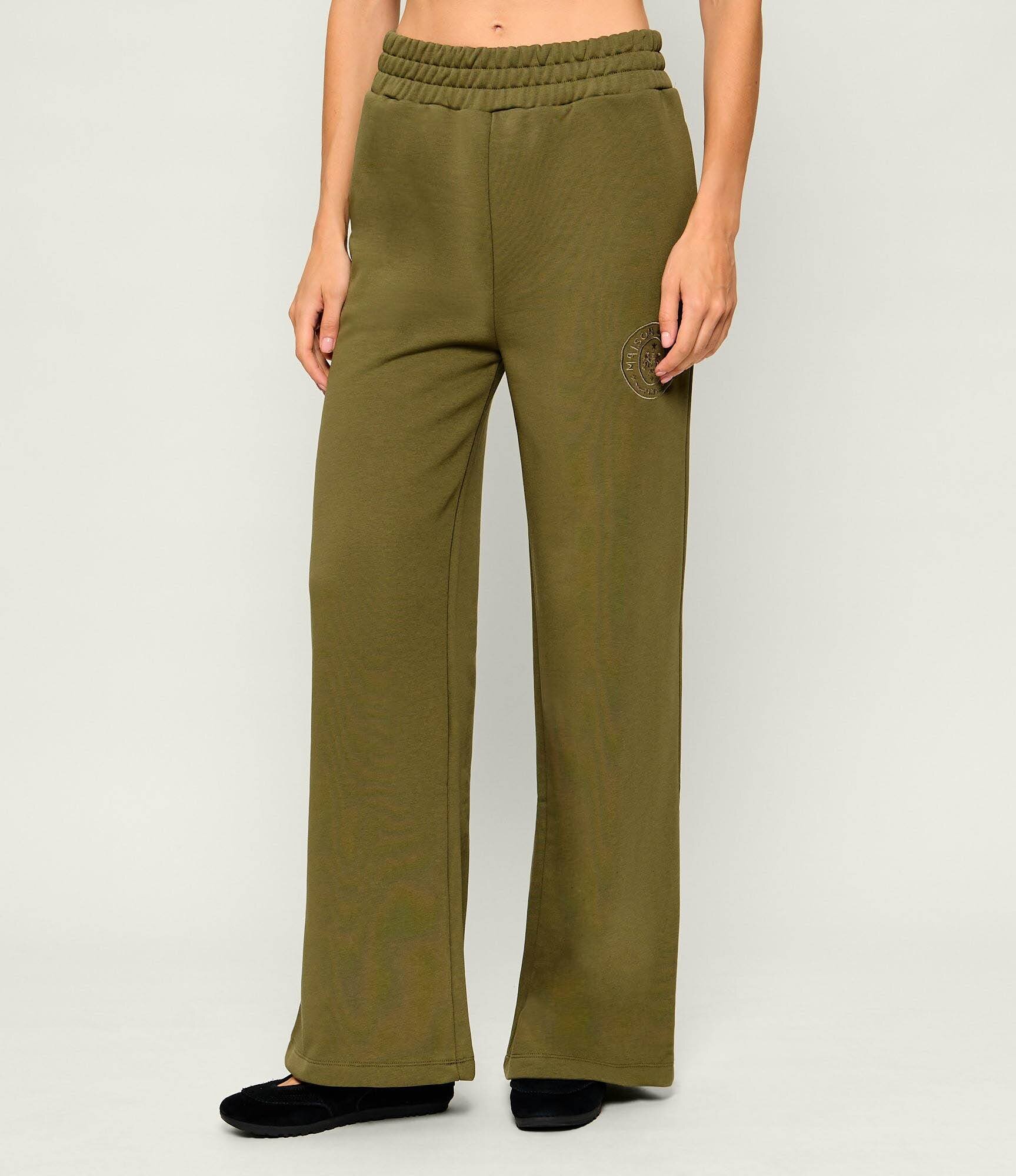 Gaëlle Paris Pantaloni de trening | Straight fit