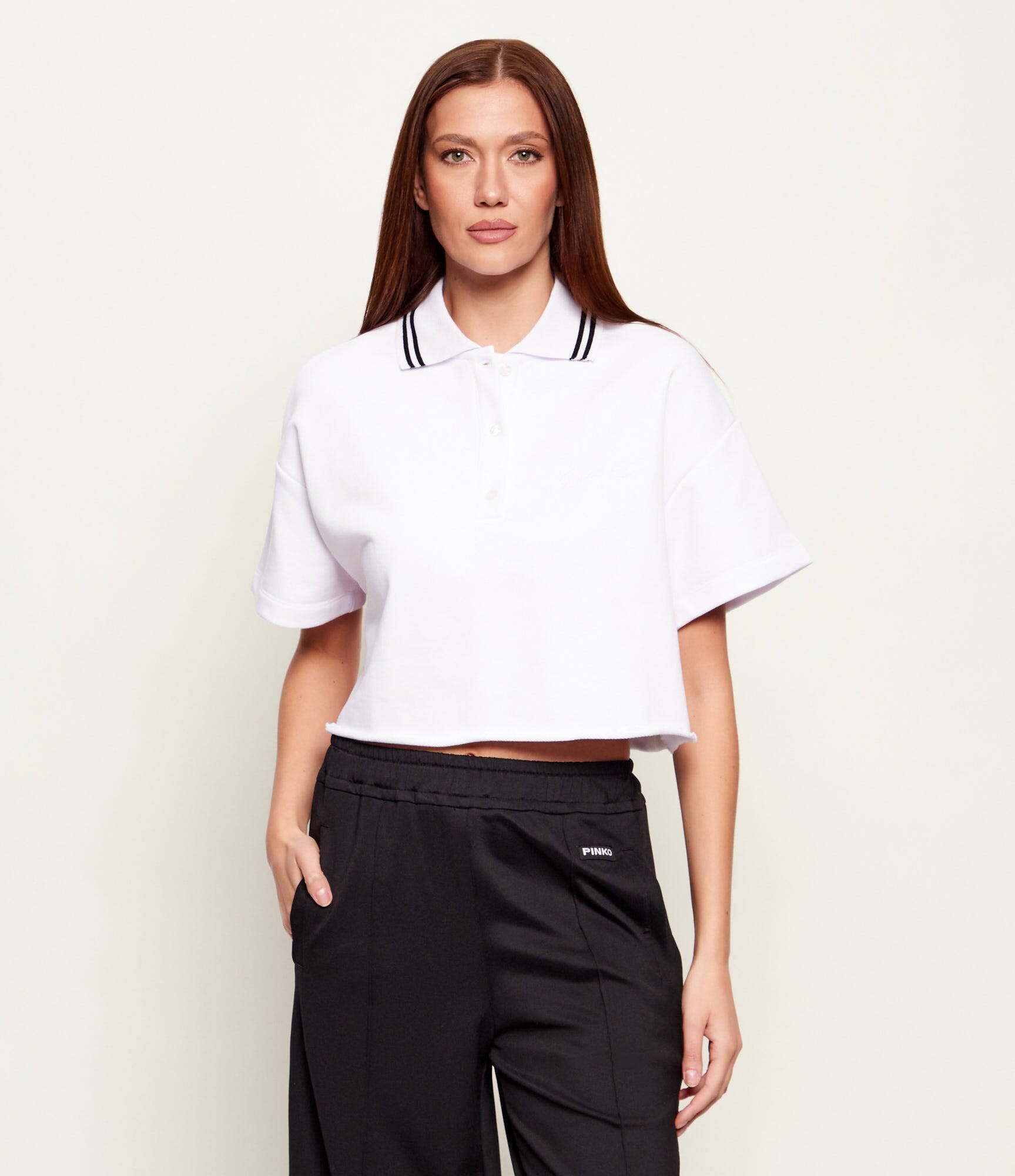 Gaëlle Paris Polo | Cropped Fit