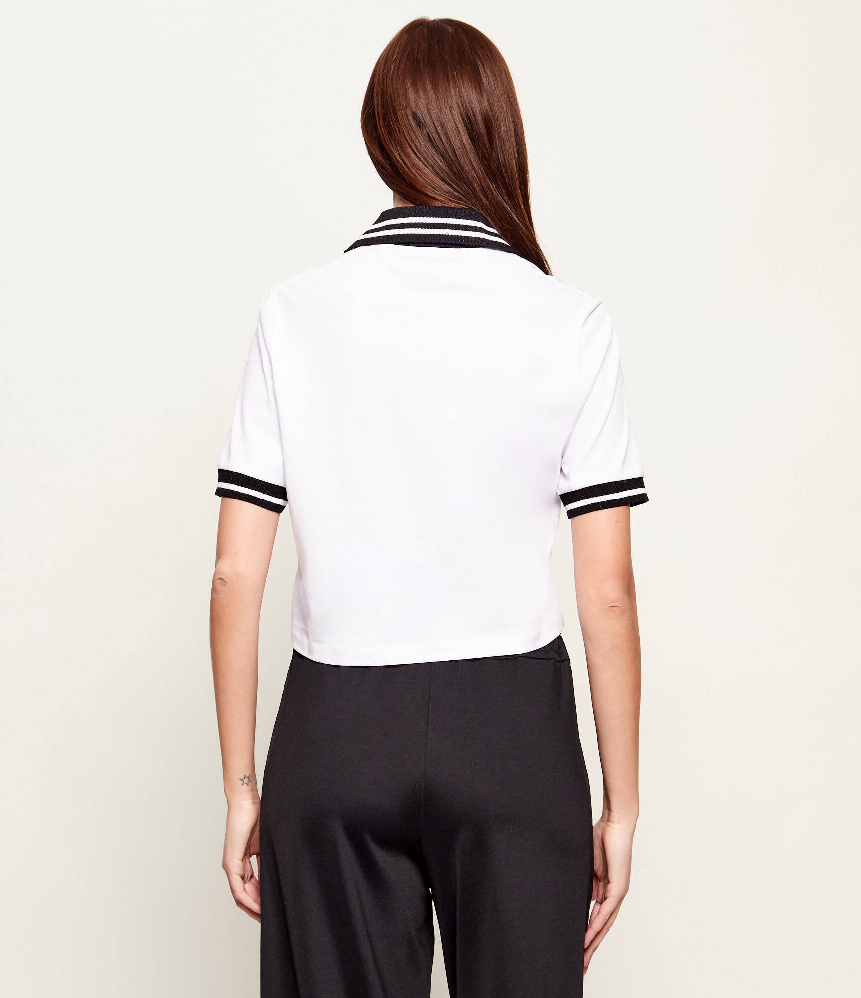 Gaëlle Paris Polo | Cropped Fit