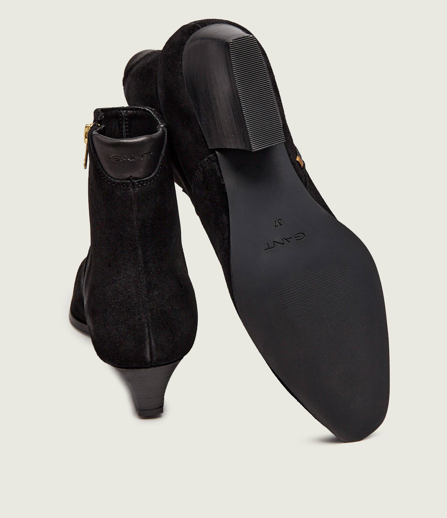 Gant Botine Bassotte | piele întoarsă cu adaos de piele