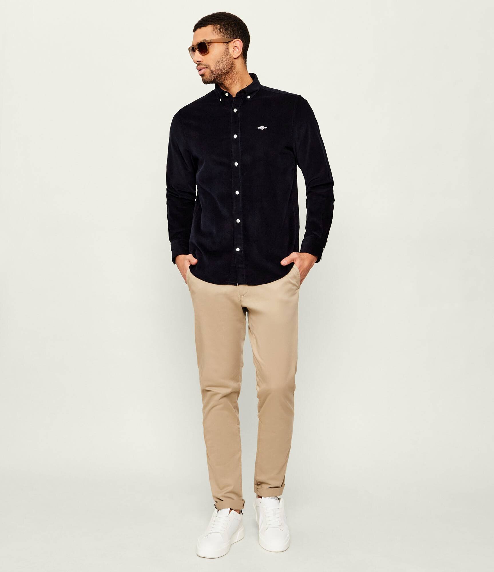 Gant Cămașă | regular fit | catifea reiată