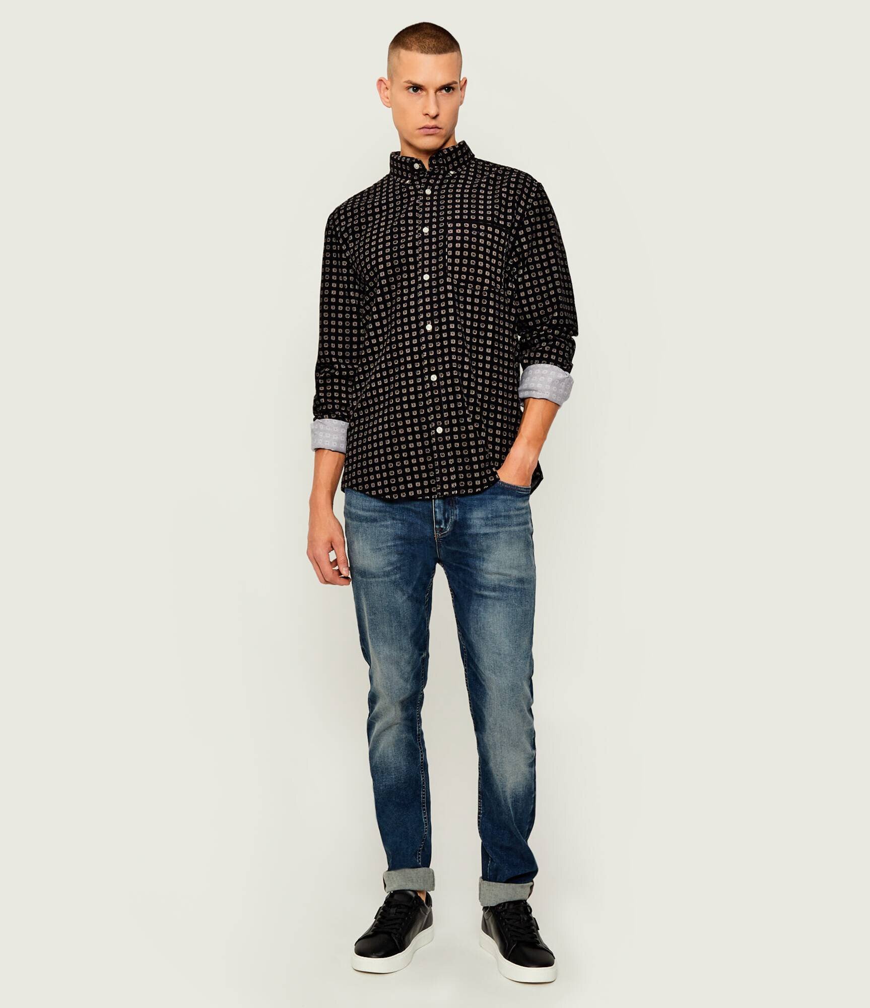 Gant Cămașă | regular fit | catifea reiată