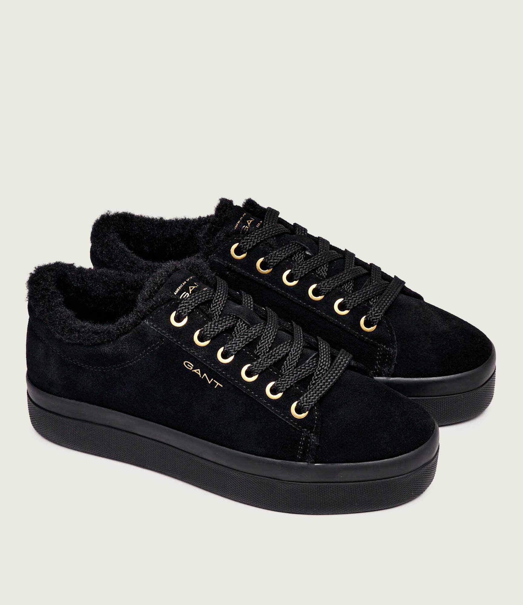 Gant Căptușite sneakers Avona | piele întoarsă | shearling
