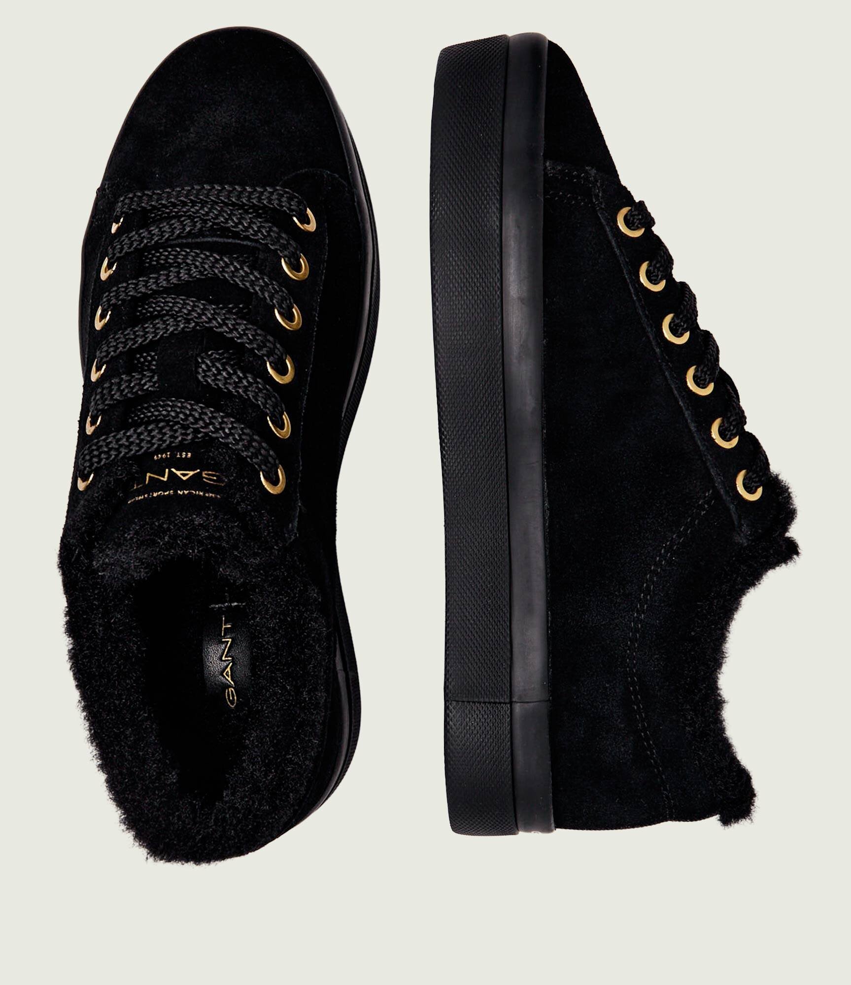 Gant Căptușite sneakers Avona | piele întoarsă | shearling