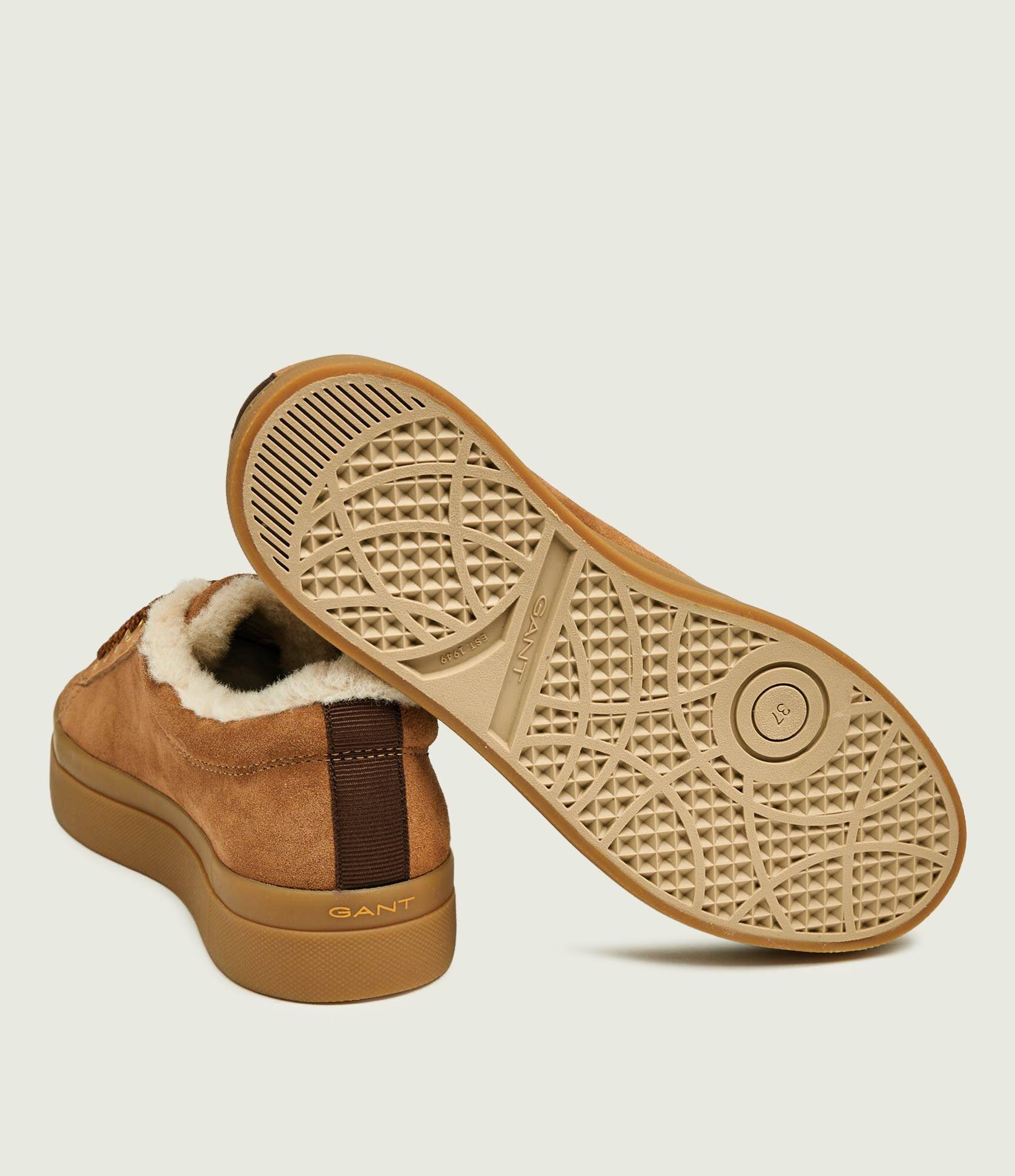 Gant Căptușite sneakers Avona | piele întoarsă | shearling