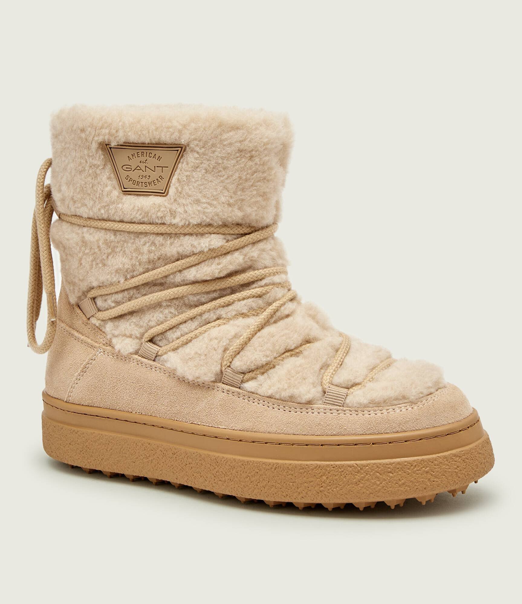Gant De lână bocanci Snowhill | shearling | zamsz