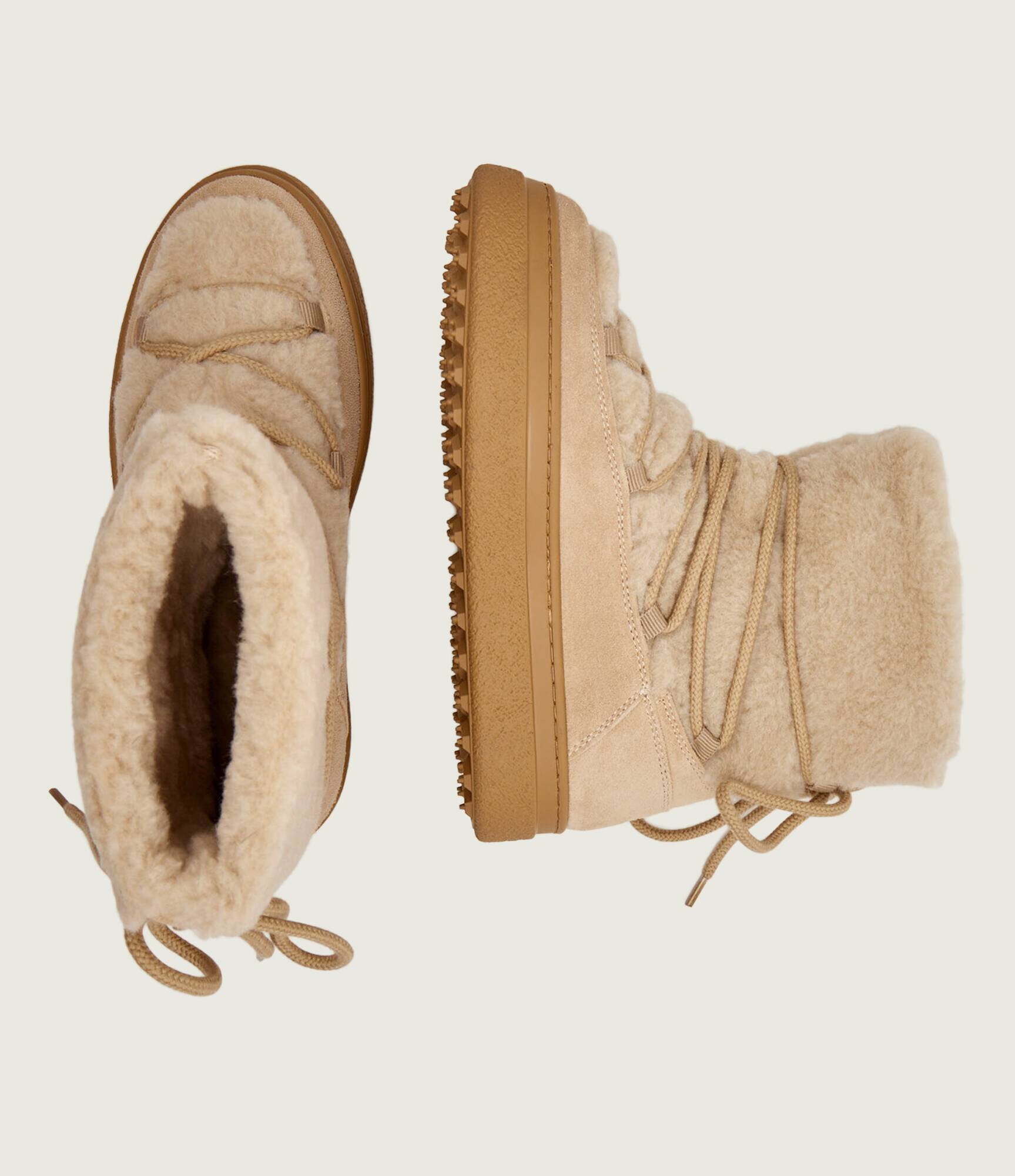 Gant De lână bocanci Snowhill | shearling | zamsz